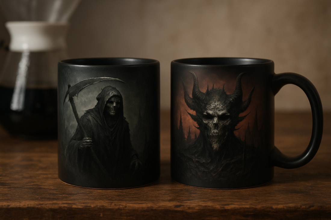 Dark Fantasy Art Mugs: Transform Your Morning Ritual