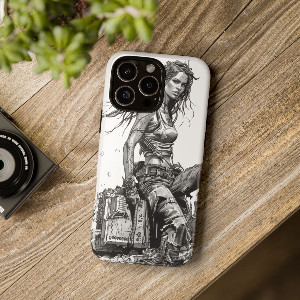 Tough Phone Case — Post-Apocalyptic Warrior