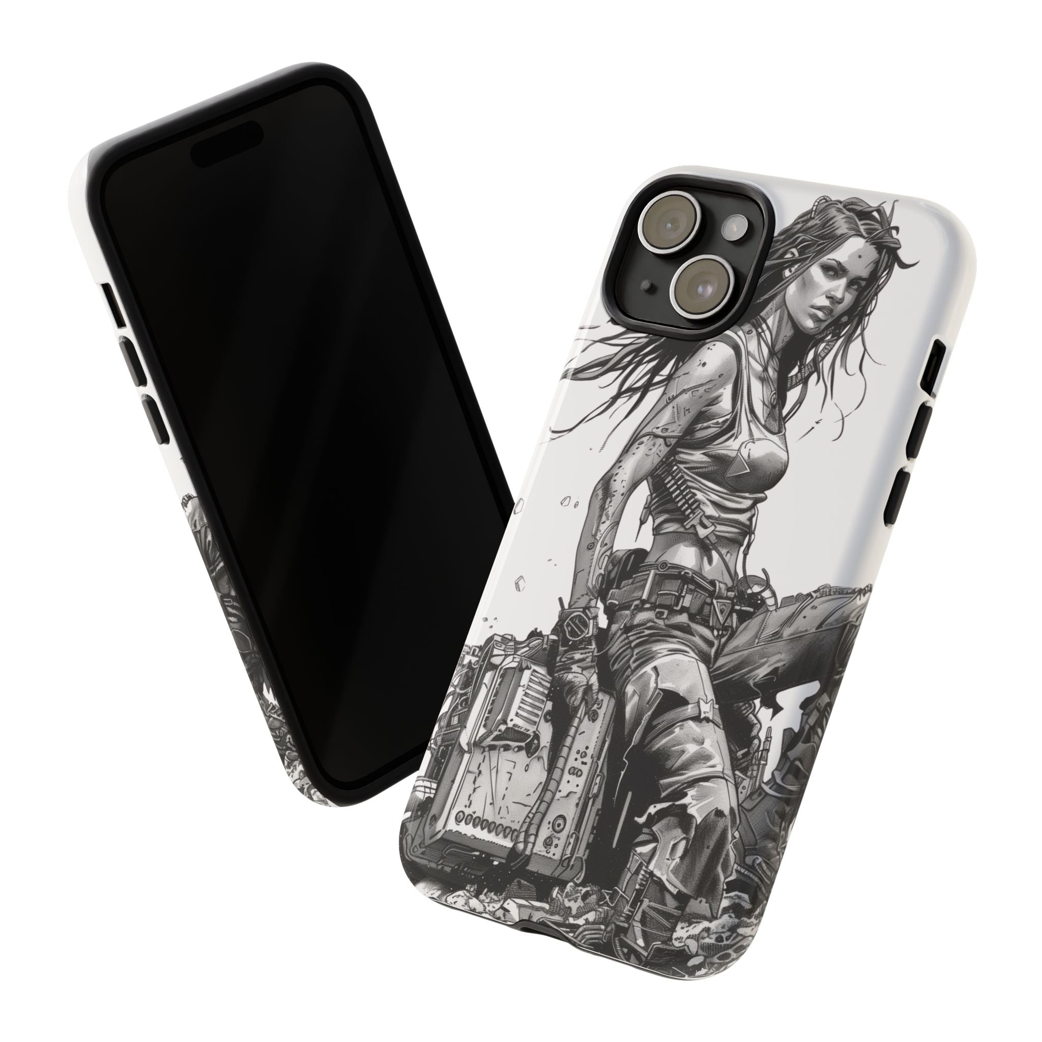 Tough Phone Case — Post-Apocalyptic Warrior