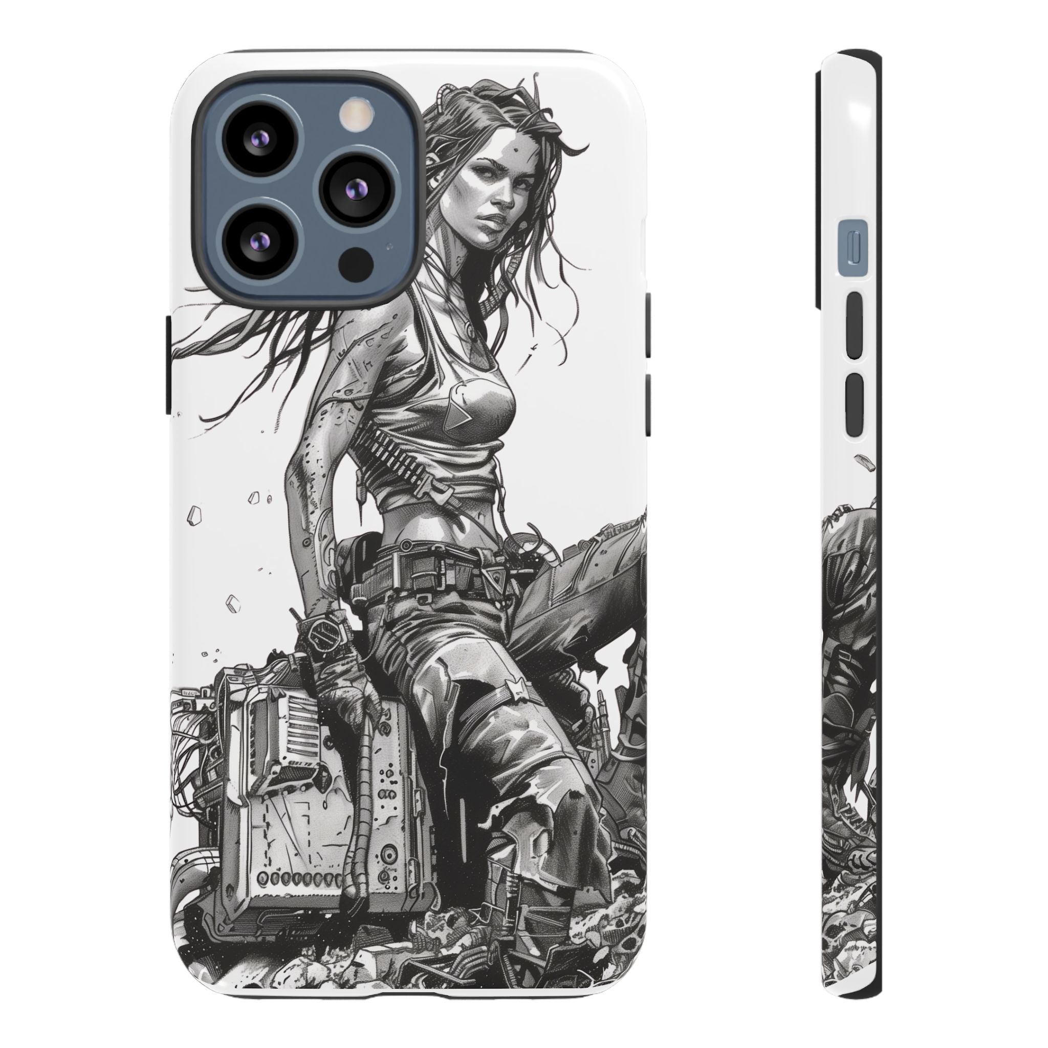Tough Phone Case — Post-Apocalyptic Warrior