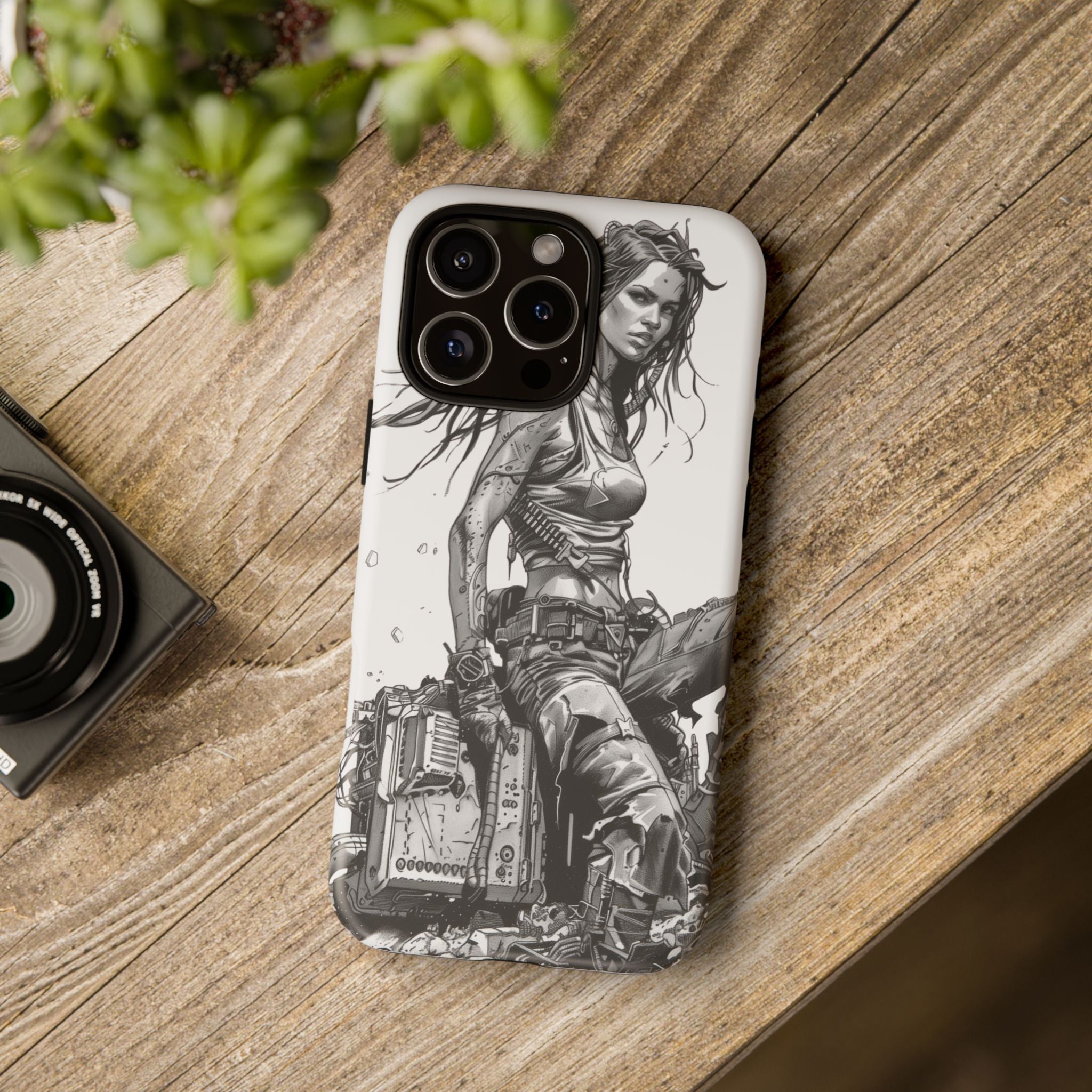 Tough Phone Case — Post-Apocalyptic Warrior