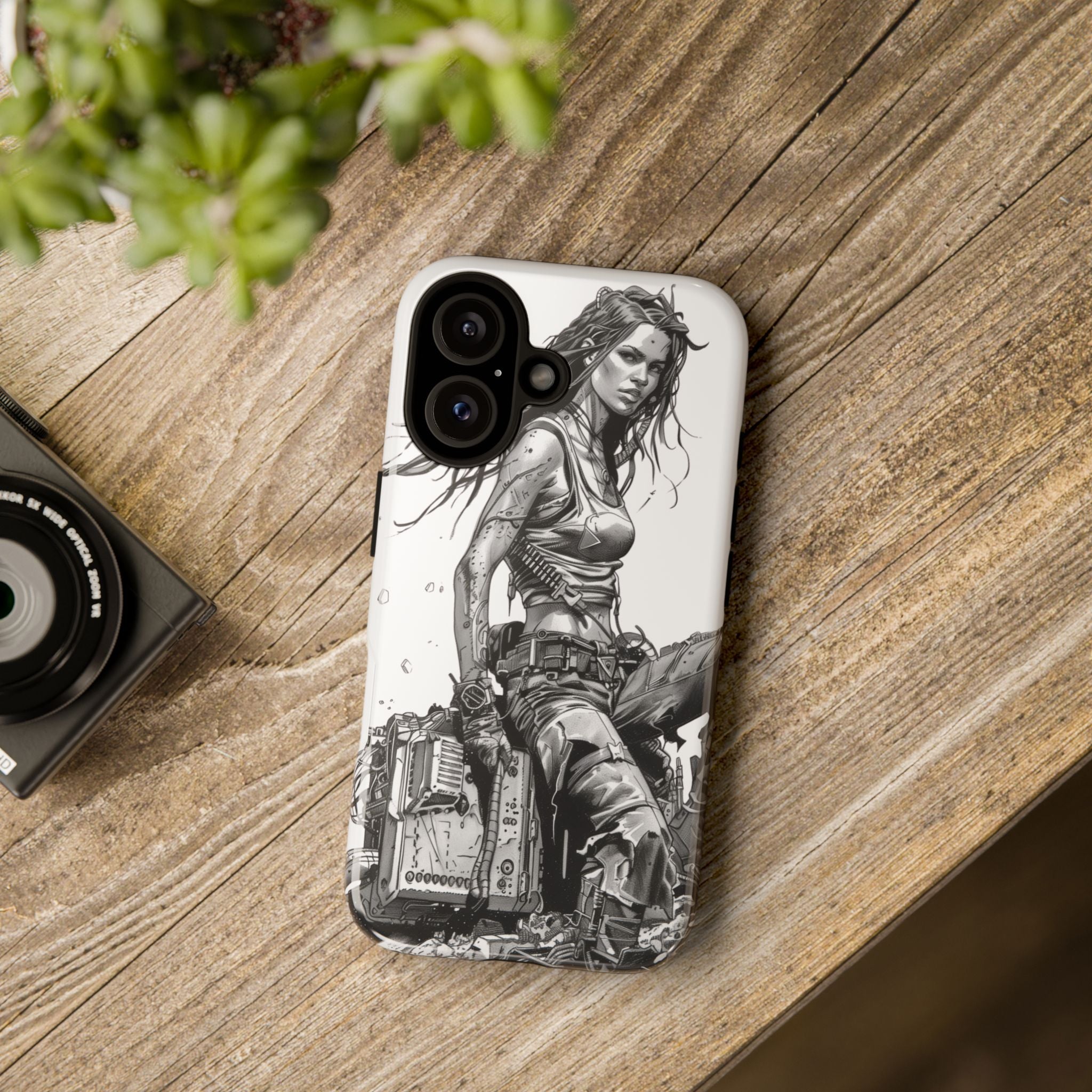 Tough Phone Case — Post-Apocalyptic Warrior
