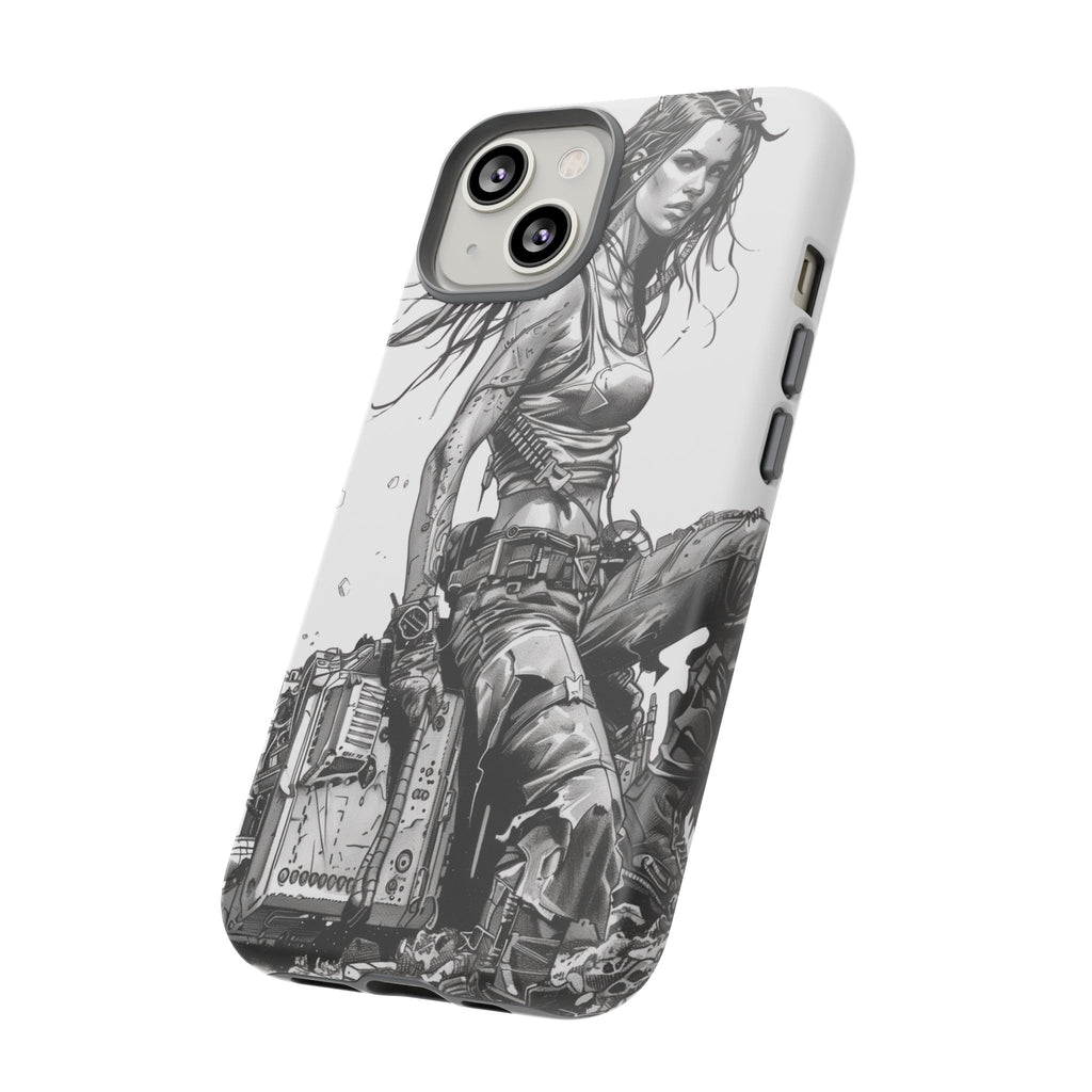 Tough Phone Case — Post-Apocalyptic Warrior