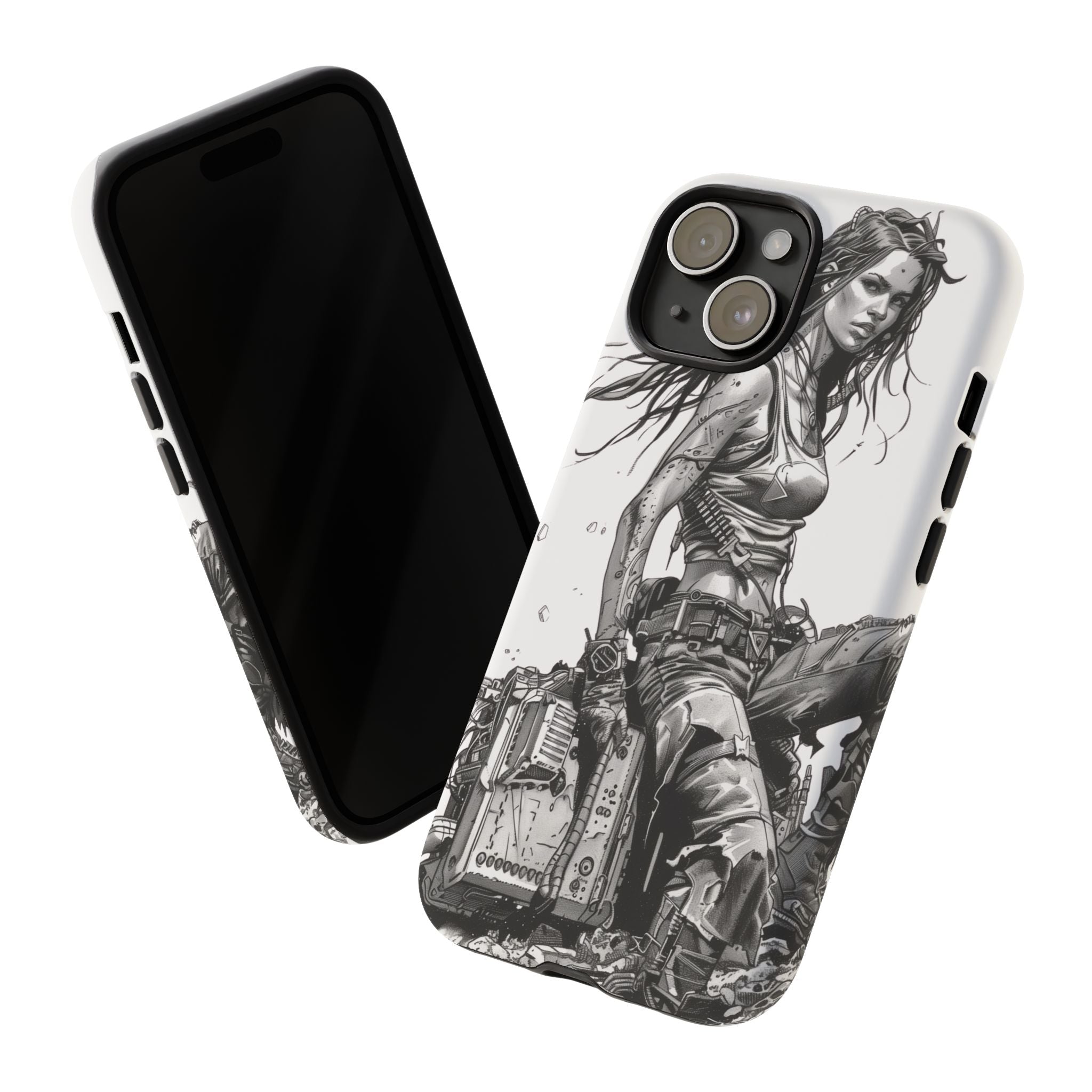 Tough Phone Case — Post-Apocalyptic Warrior
