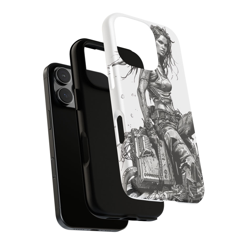 Tough Phone Case — Post-Apocalyptic Warrior