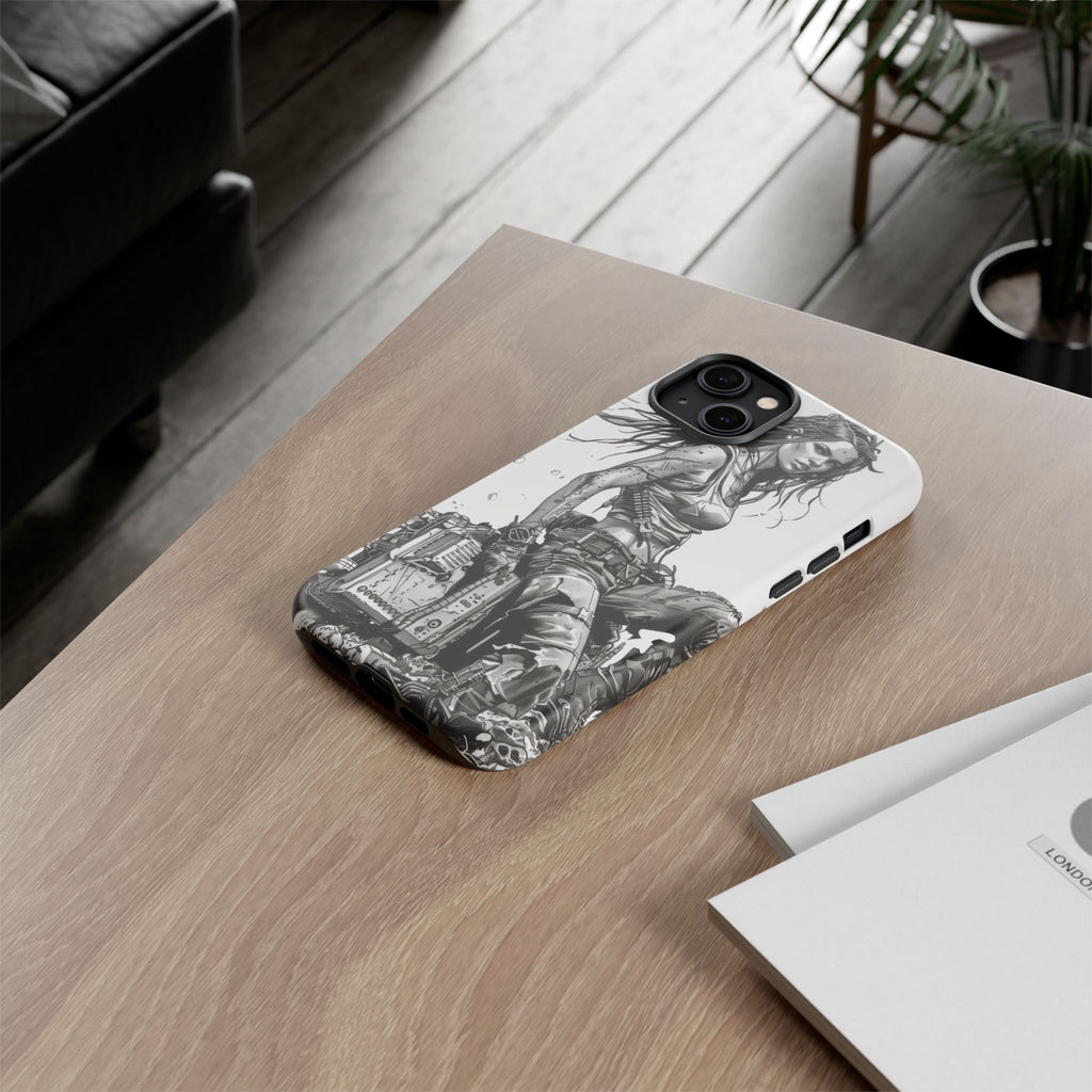 Tough Phone Case — Post-Apocalyptic Warrior