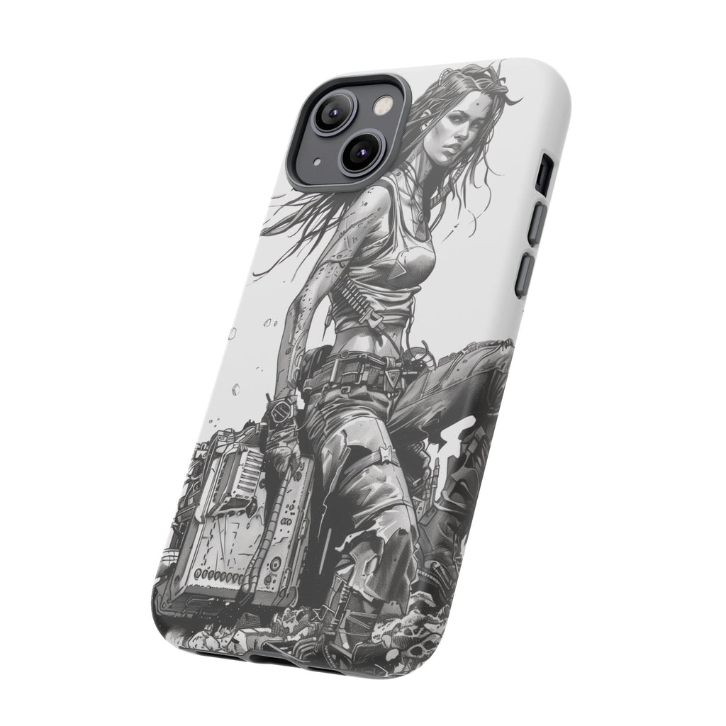 Tough Phone Case — Post-Apocalyptic Warrior