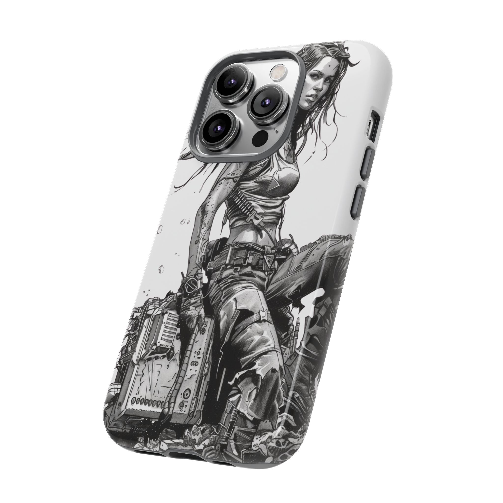 Tough Phone Case — Post-Apocalyptic Warrior