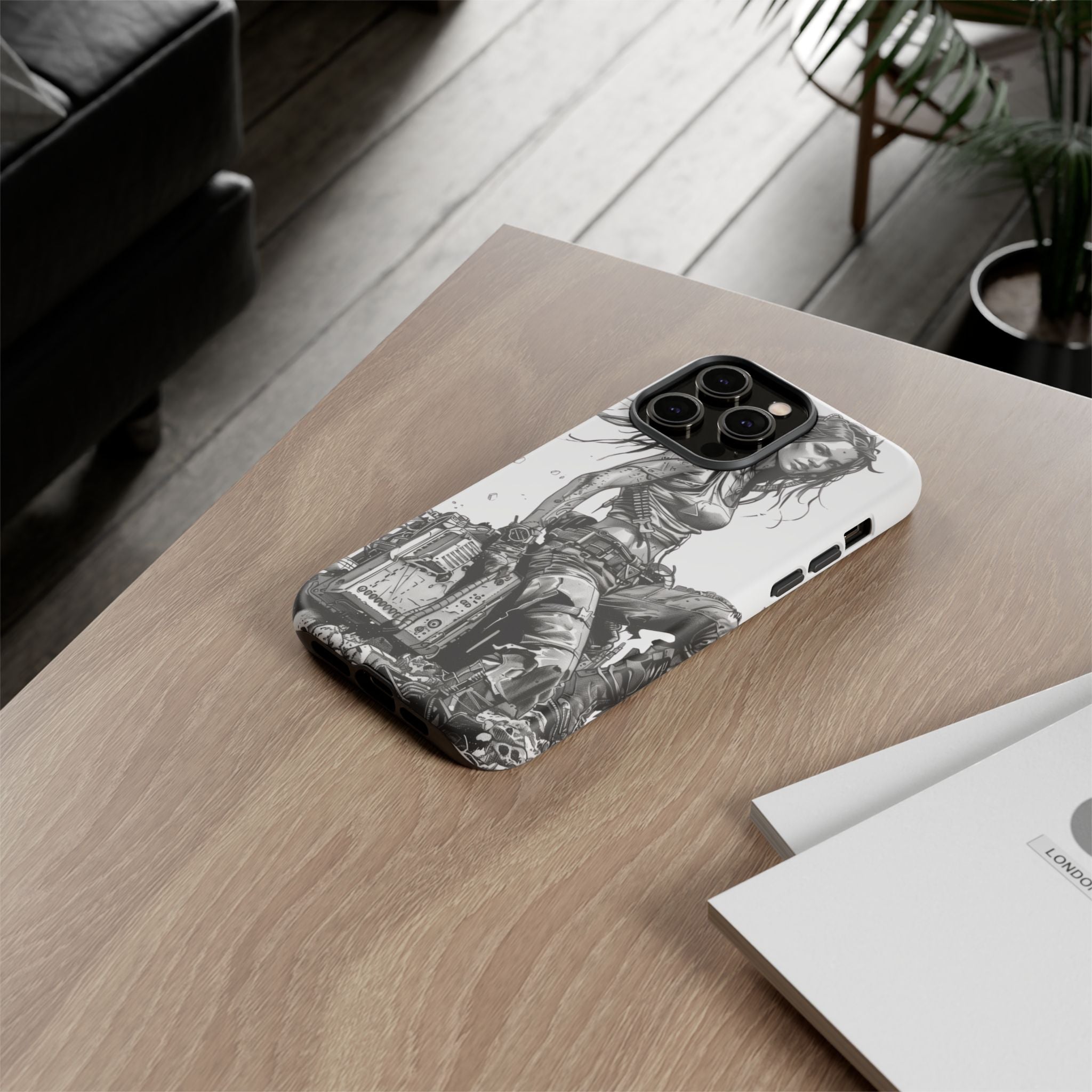 Tough Phone Case — Post-Apocalyptic Warrior