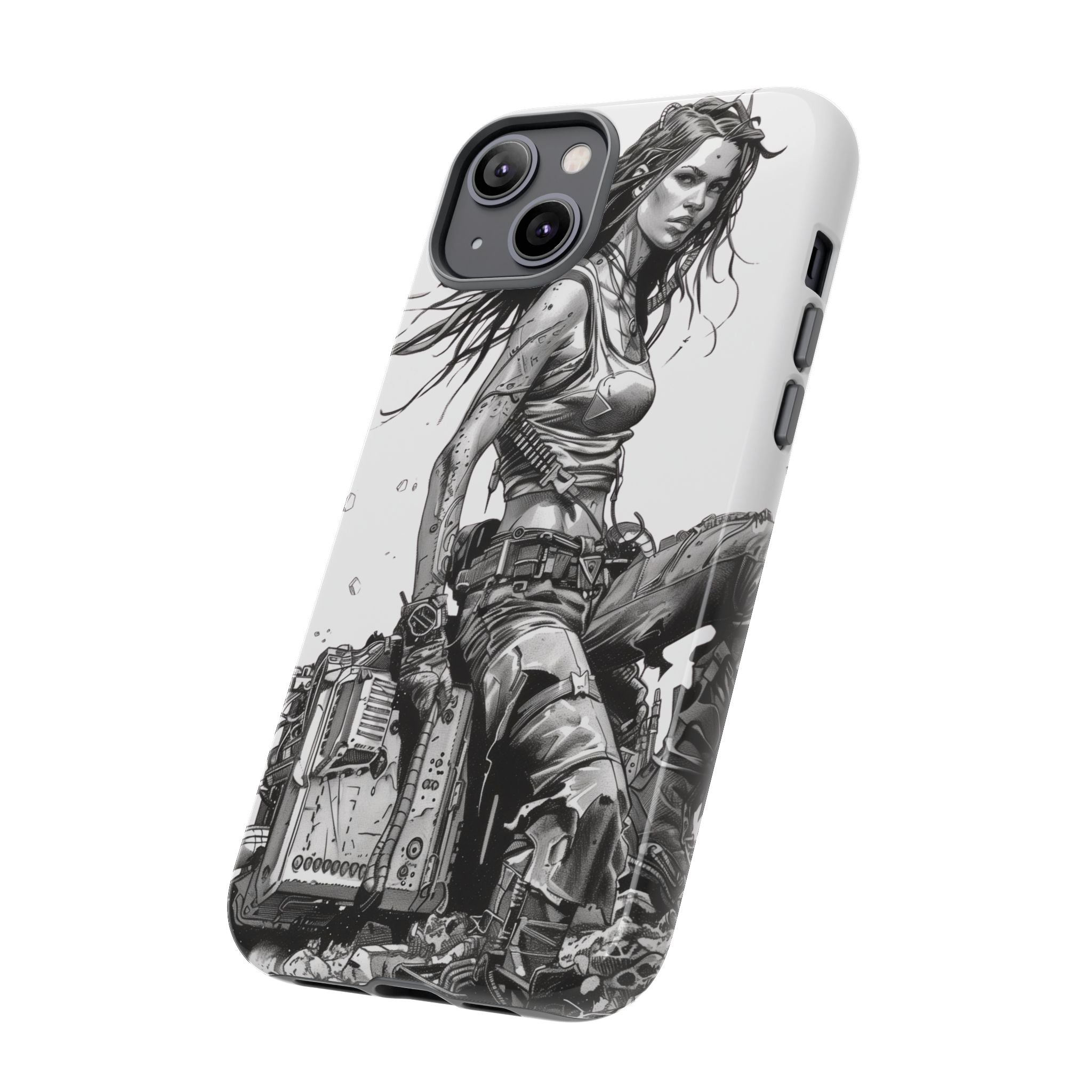 Tough Phone Case — Post-Apocalyptic Warrior