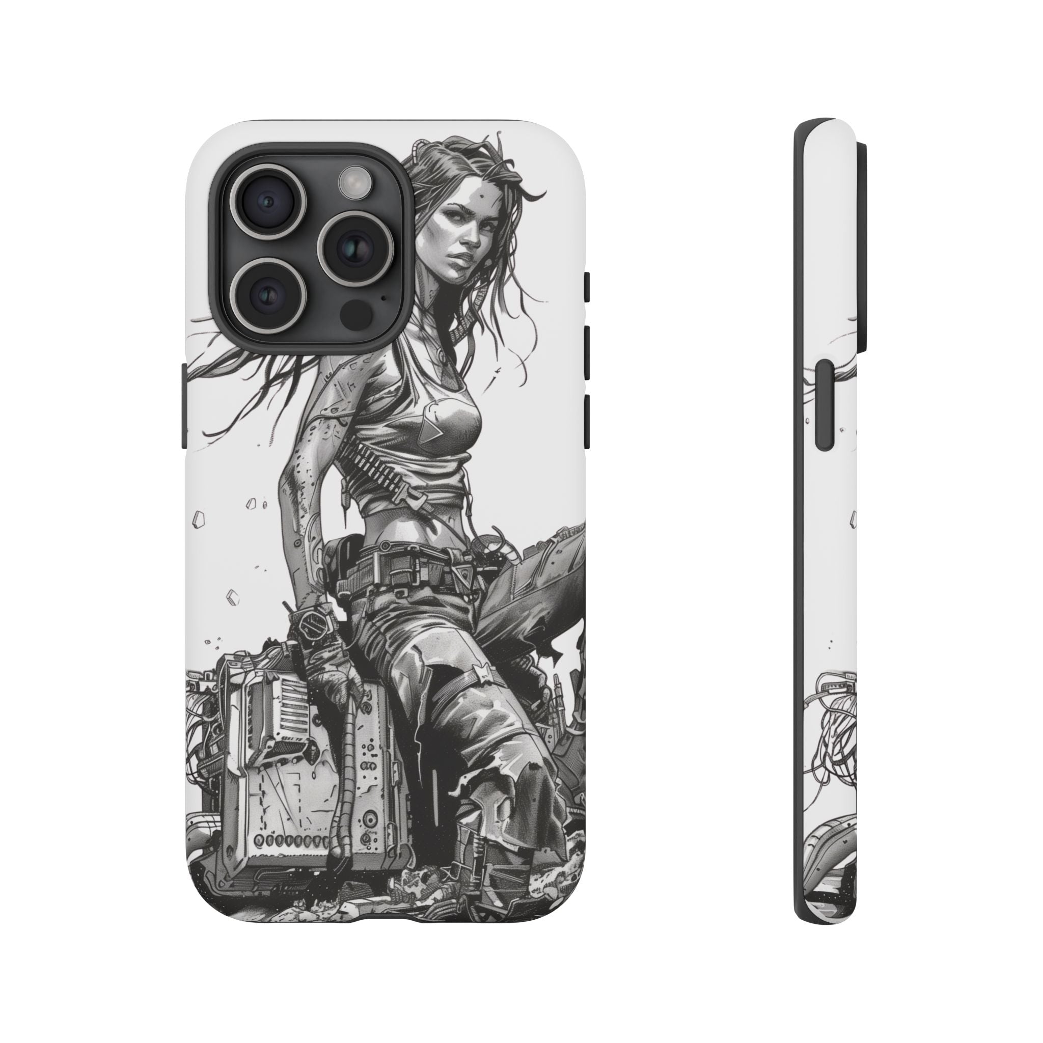 Tough Phone Case — Post-Apocalyptic Warrior