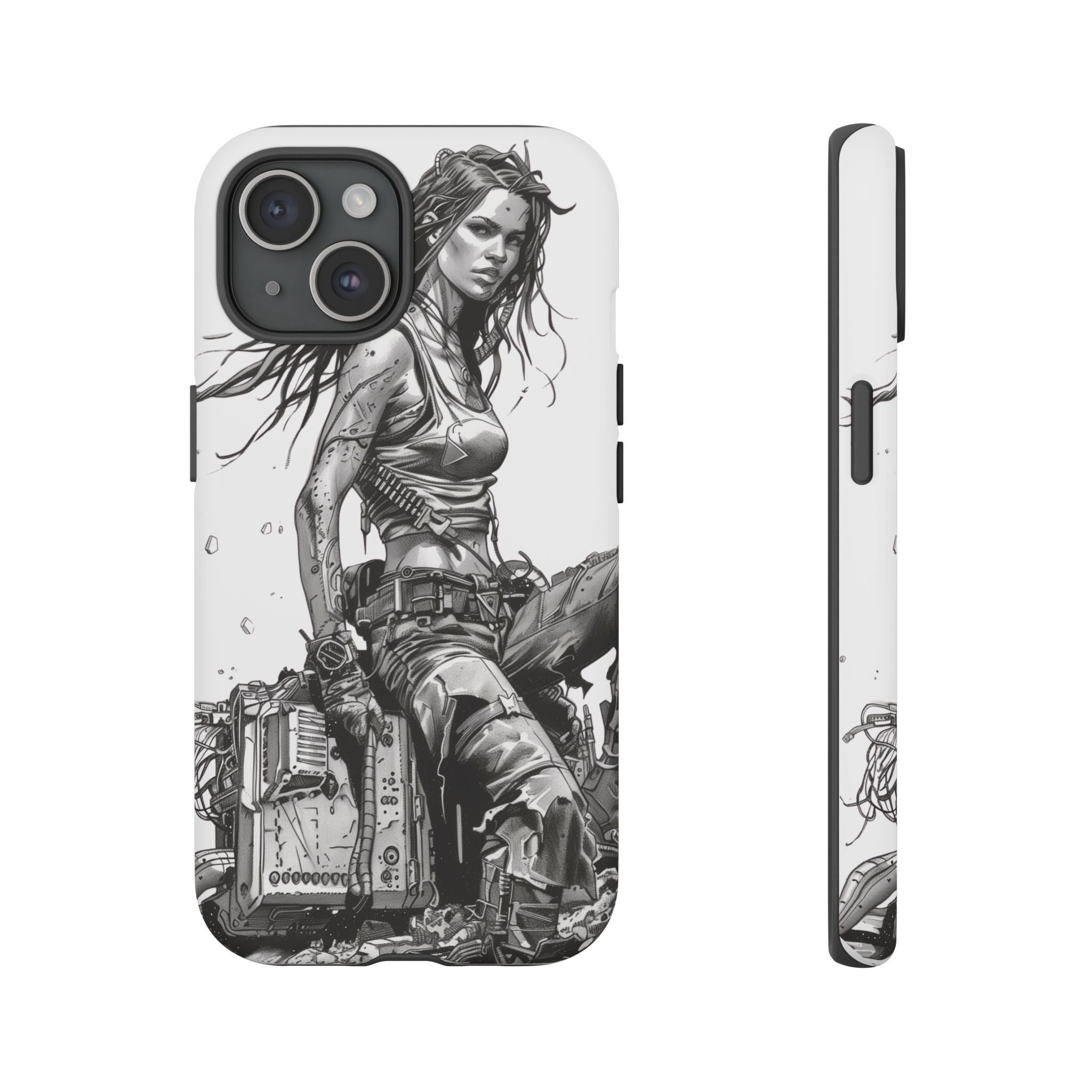 Tough Phone Case — Post-Apocalyptic Warrior