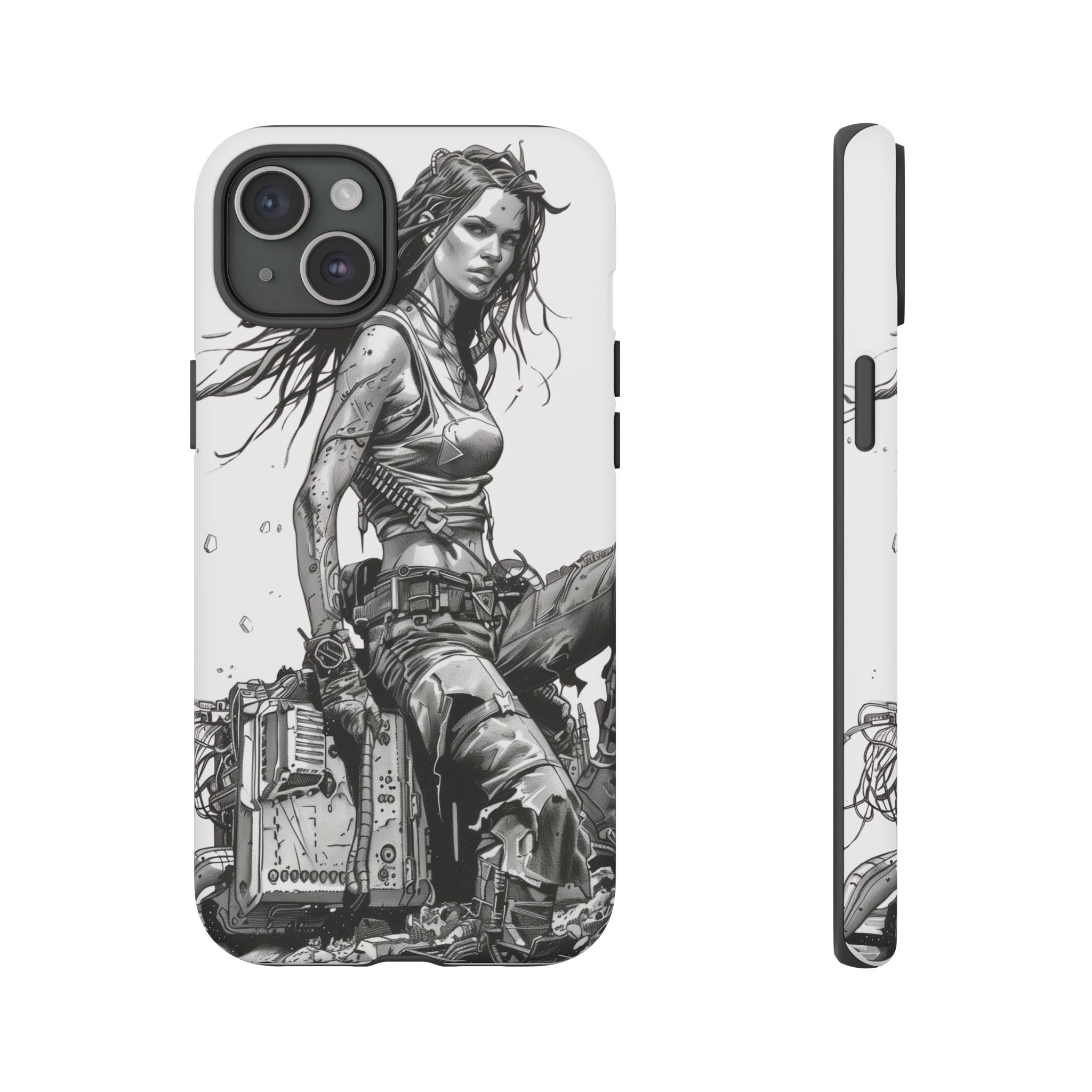 Tough Phone Case — Post-Apocalyptic Warrior