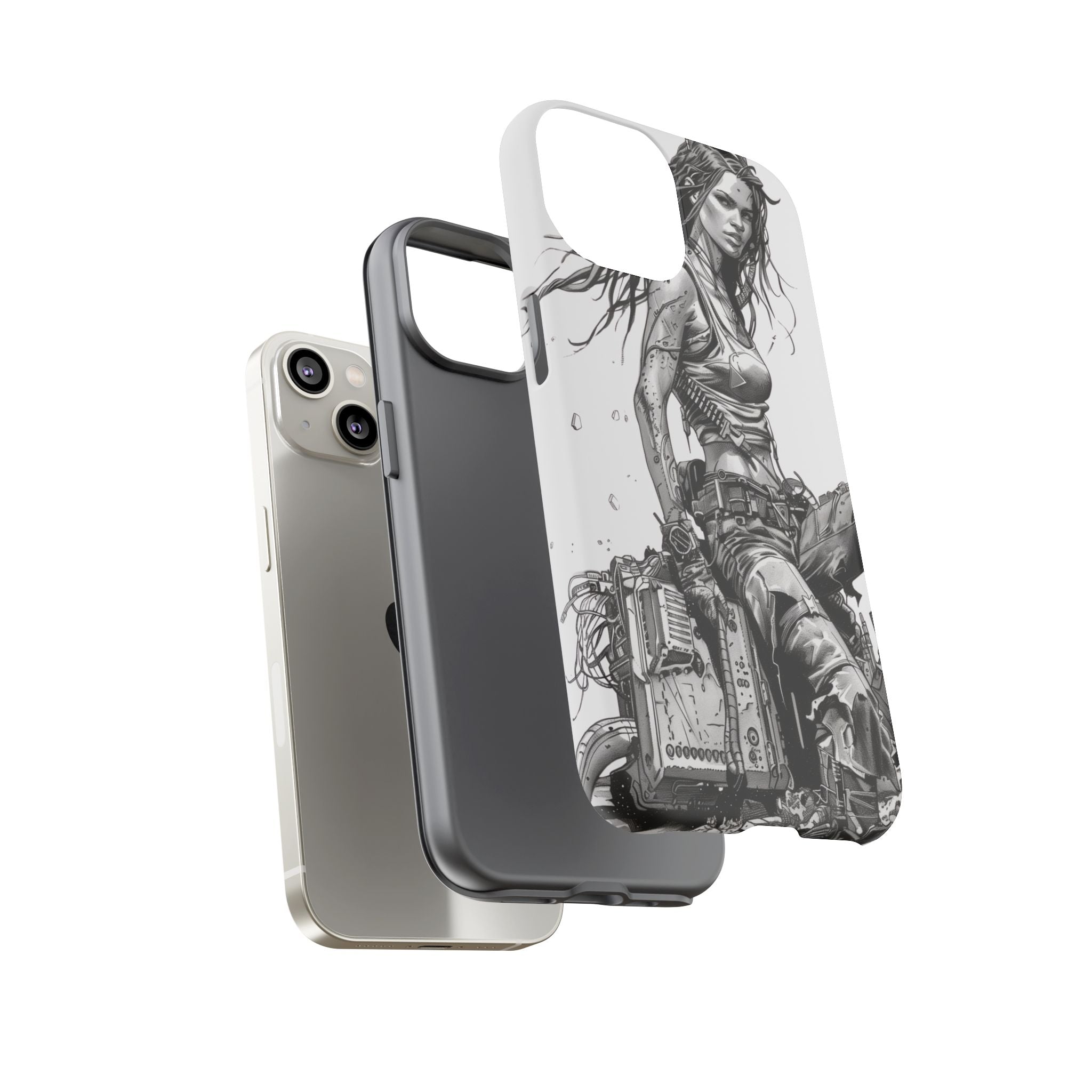 Tough Phone Case — Post-Apocalyptic Warrior