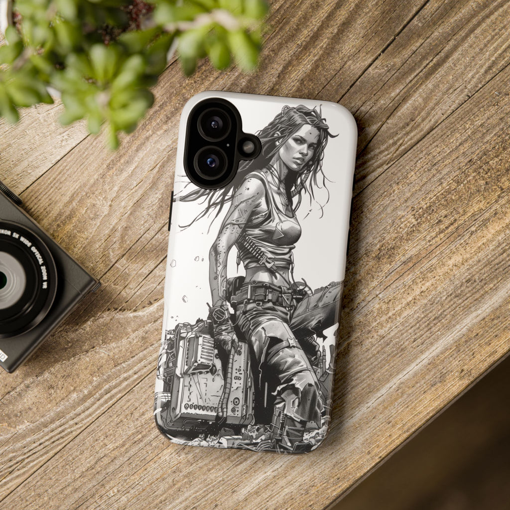 Tough Phone Case — Post-Apocalyptic Warrior