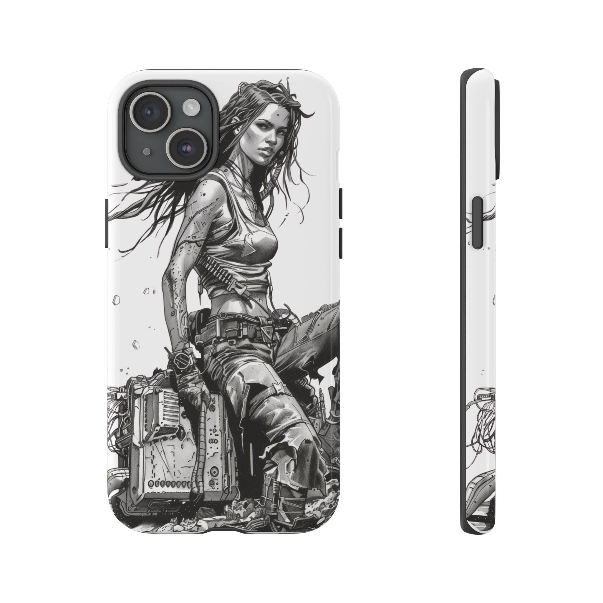 Tough Phone Case — Post-Apocalyptic Warrior