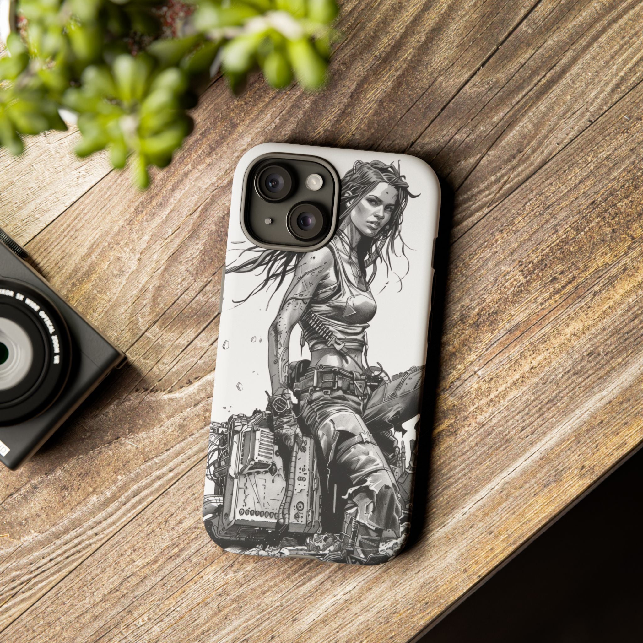 Tough Phone Case — Post-Apocalyptic Warrior
