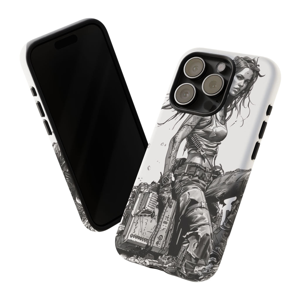 Tough Phone Case — Post-Apocalyptic Warrior