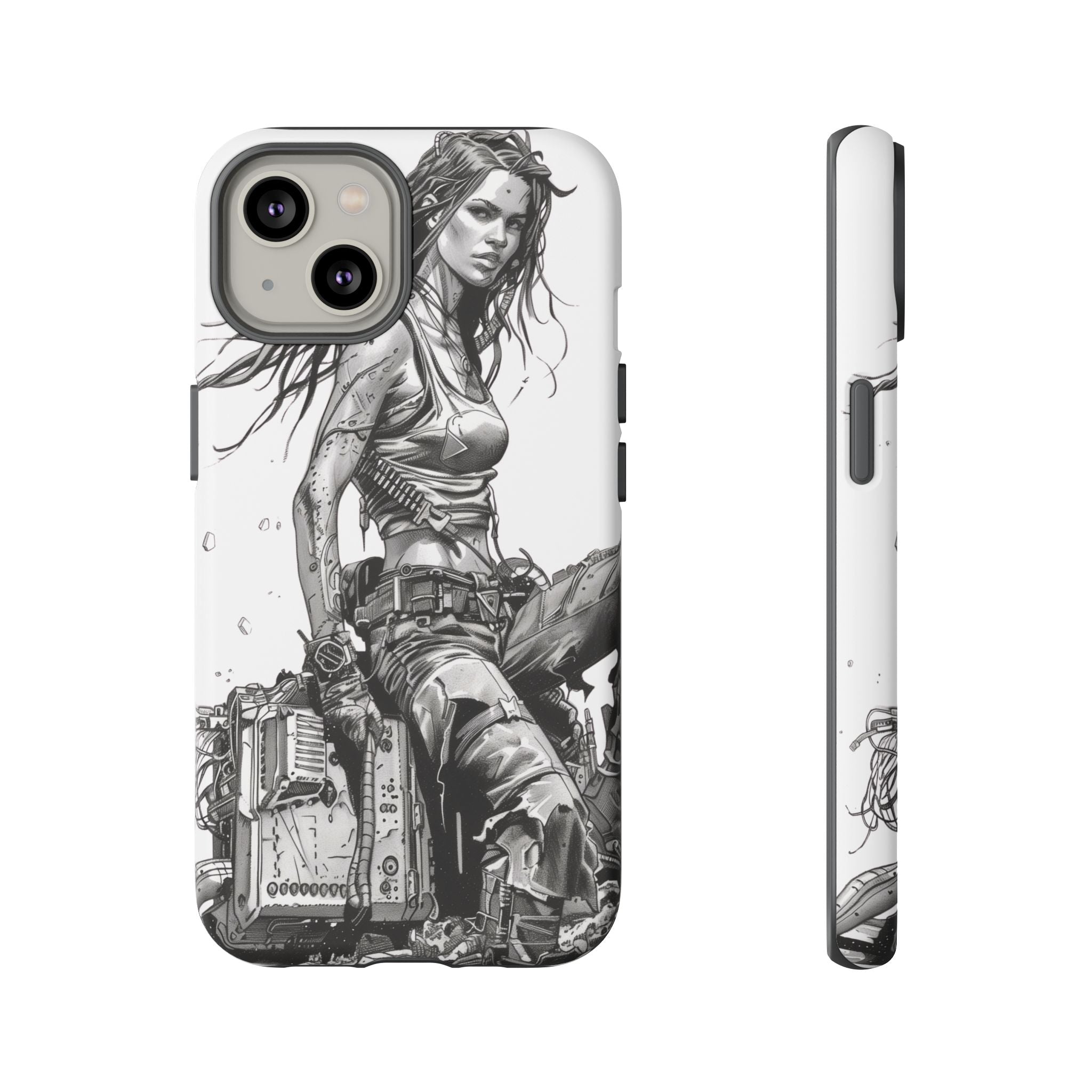 Tough Phone Case — Post-Apocalyptic Warrior