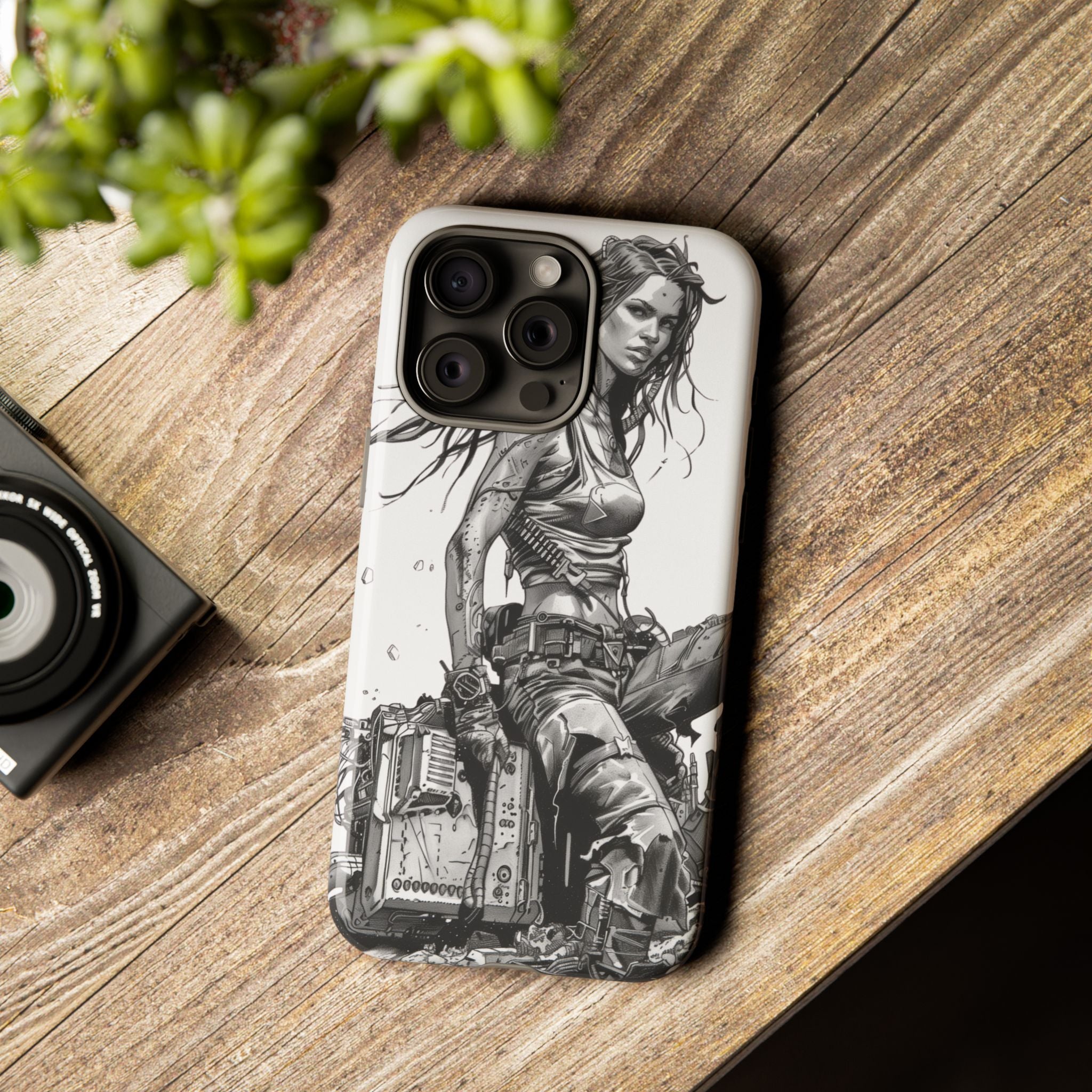 Tough Phone Case — Post-Apocalyptic Warrior