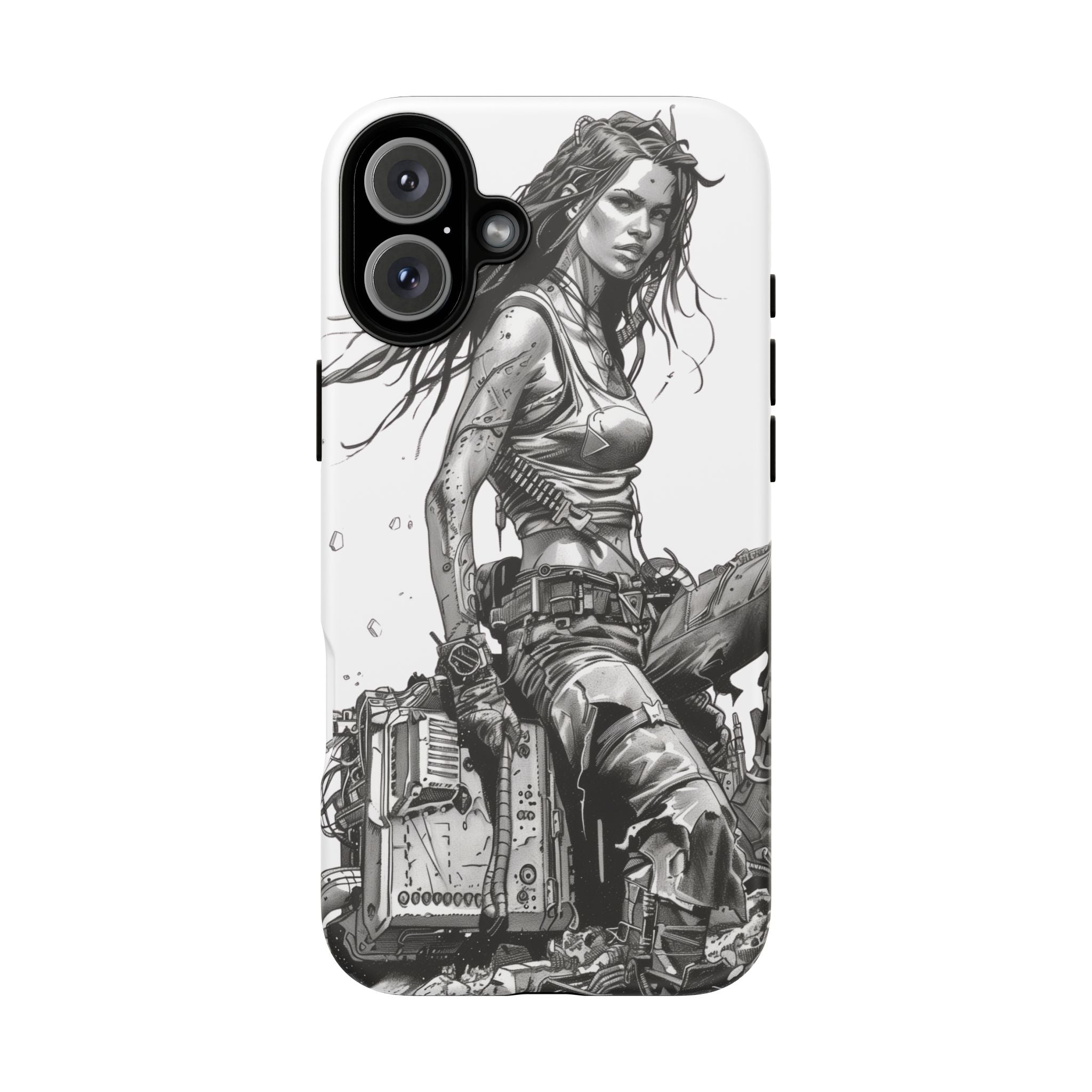 Tough Phone Case — Post-Apocalyptic Warrior