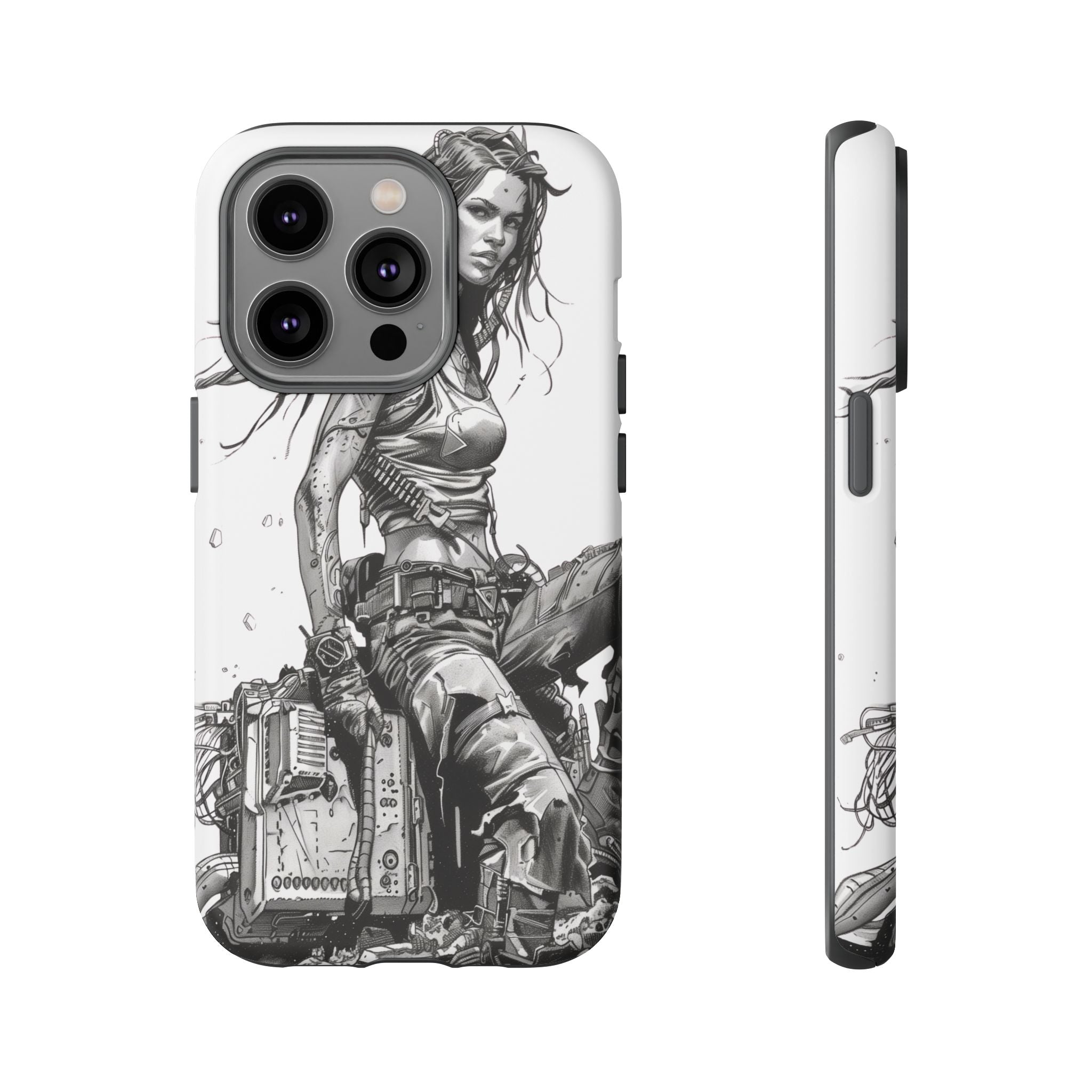 Tough Phone Case — Post-Apocalyptic Warrior