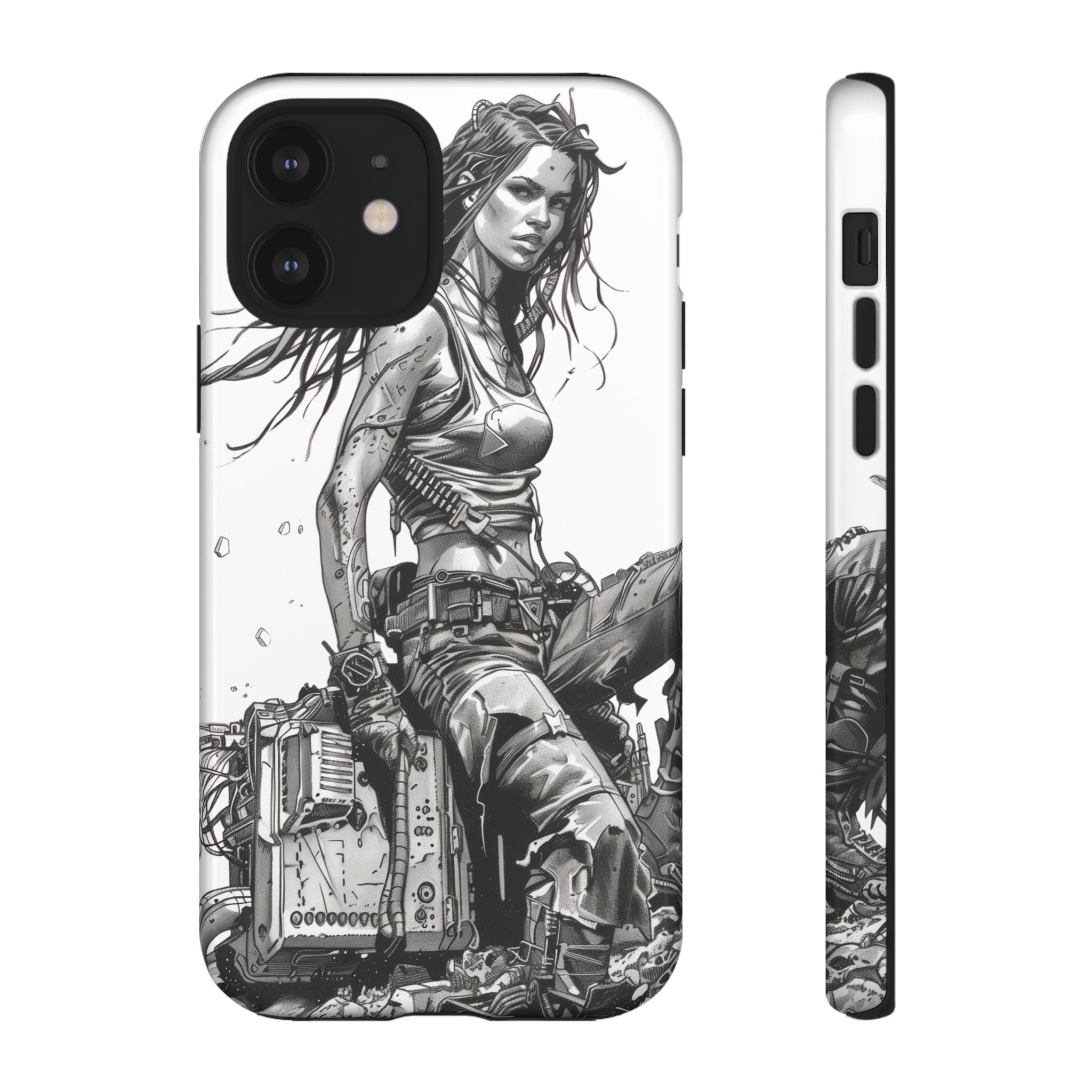 Tough Phone Case — Post-Apocalyptic Warrior