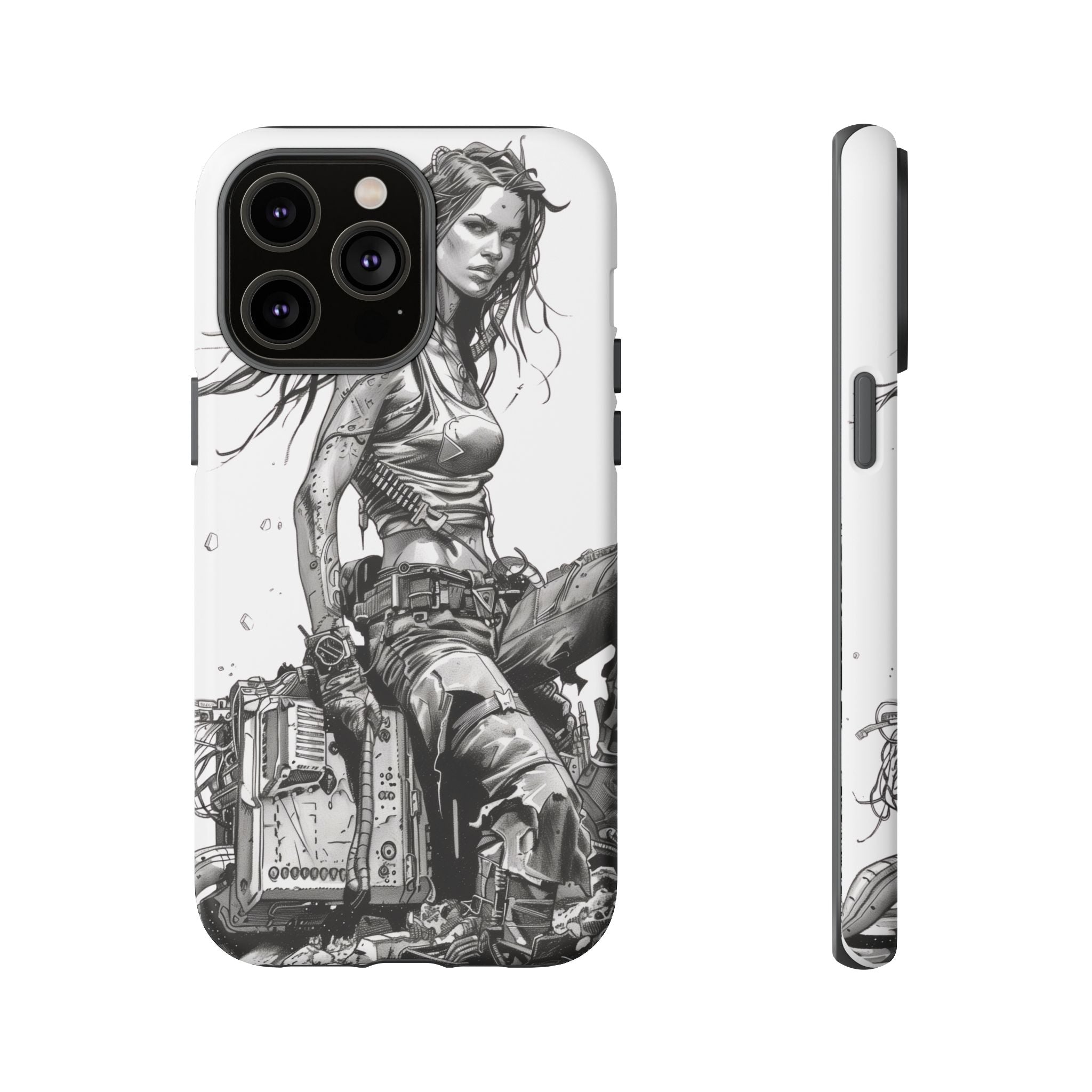 Tough Phone Case — Post-Apocalyptic Warrior