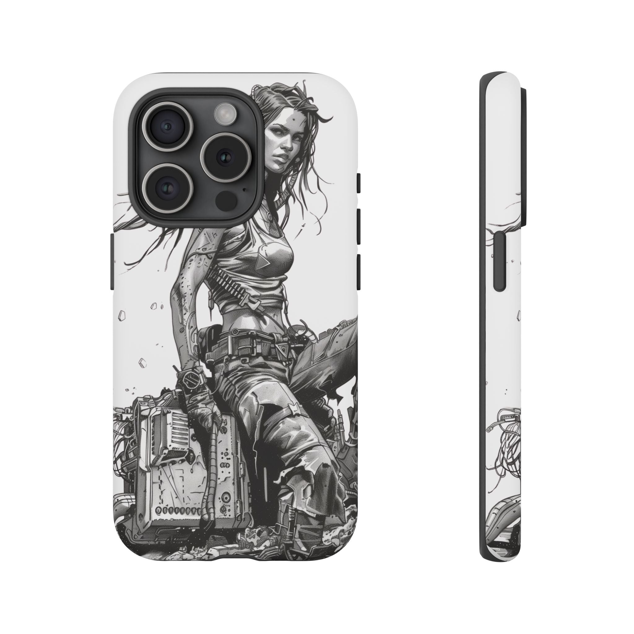 Tough Phone Case — Post-Apocalyptic Warrior