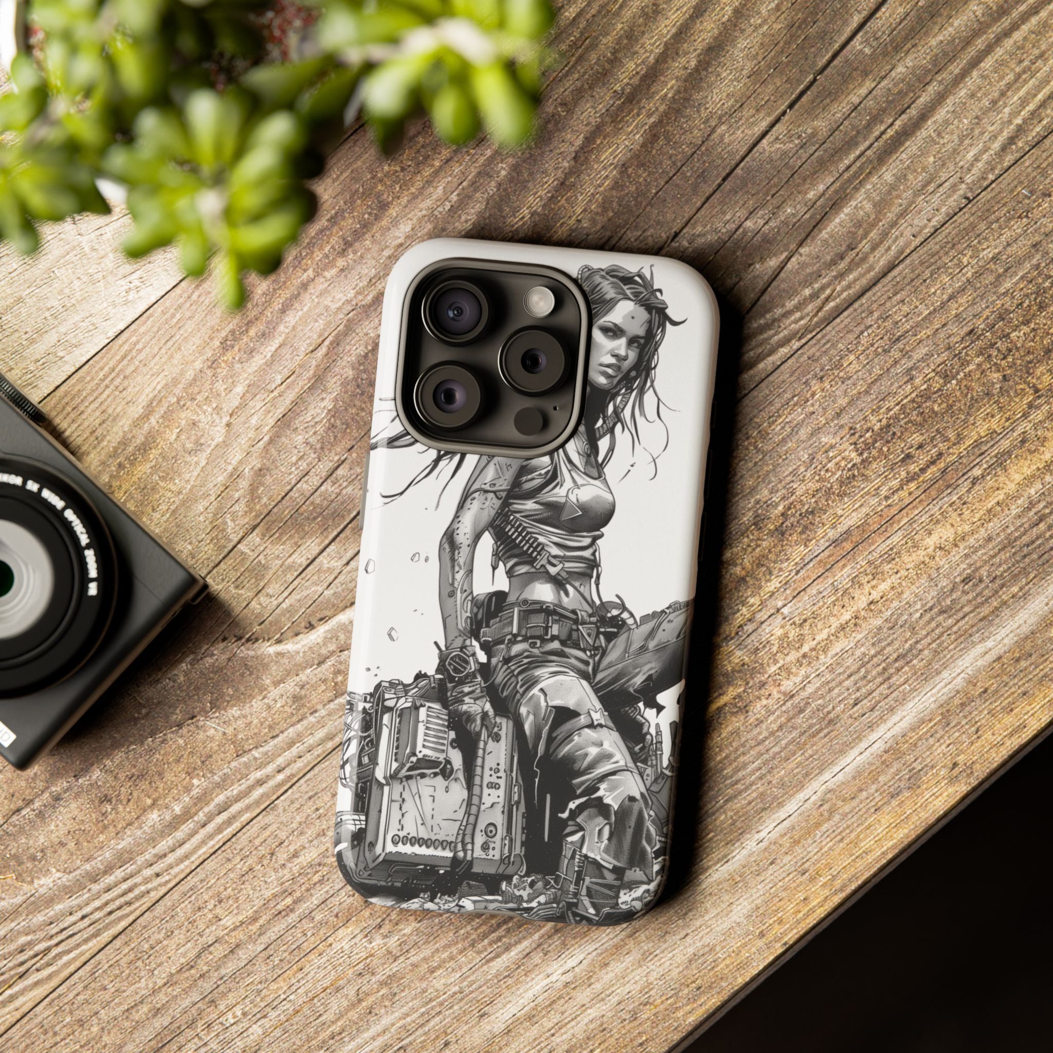 Tough Phone Case — Post-Apocalyptic Warrior