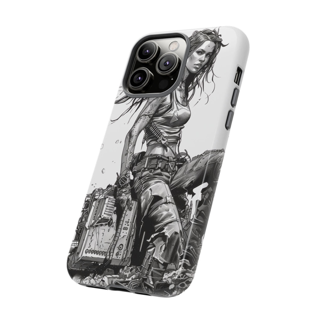 Tough Phone Case — Post-Apocalyptic Warrior