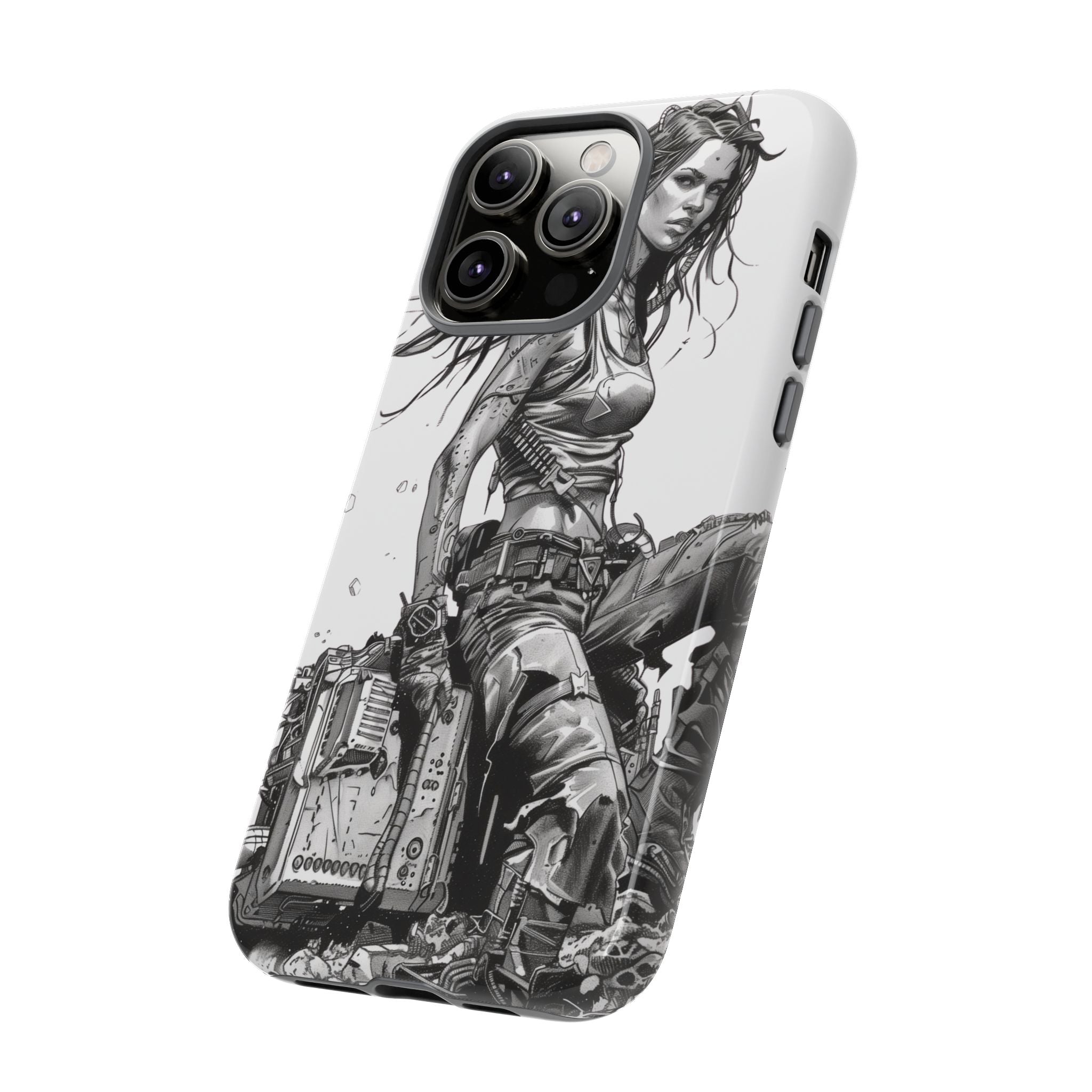 Tough Phone Case — Post-Apocalyptic Warrior