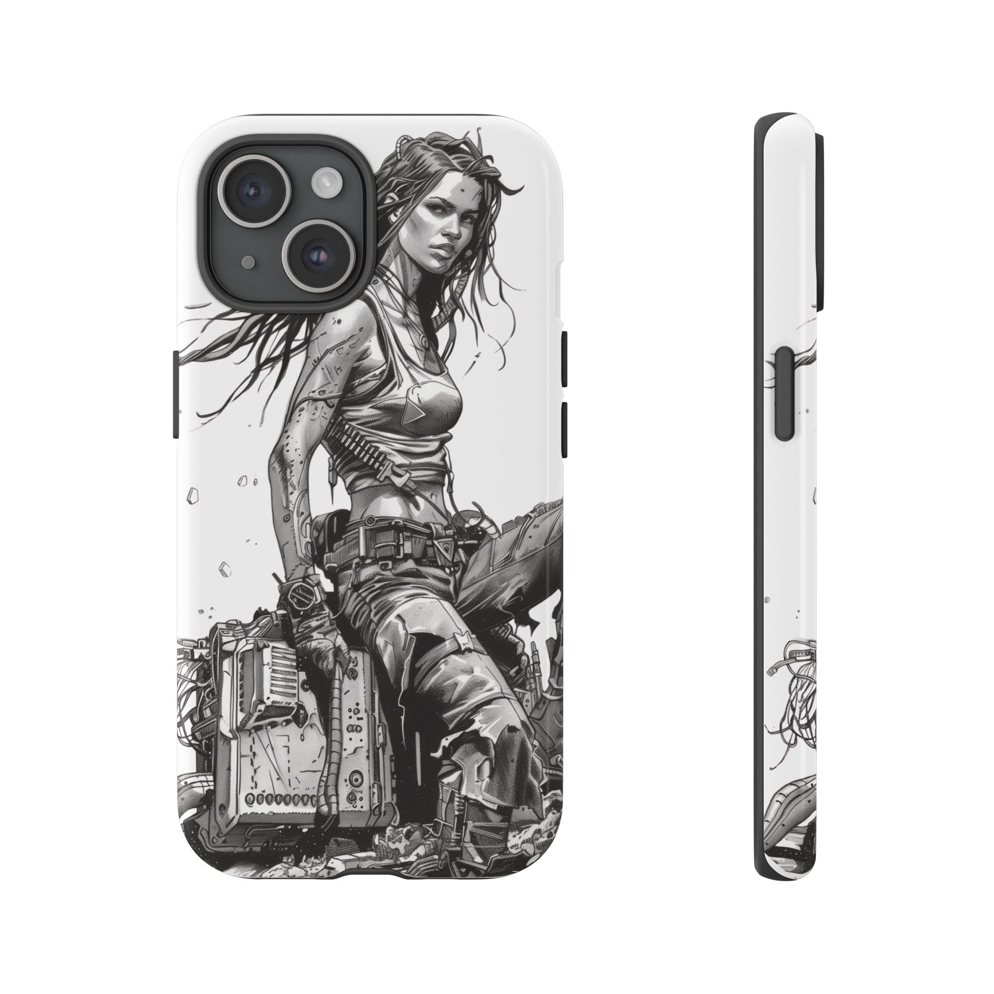 Tough Phone Case — Post-Apocalyptic Warrior