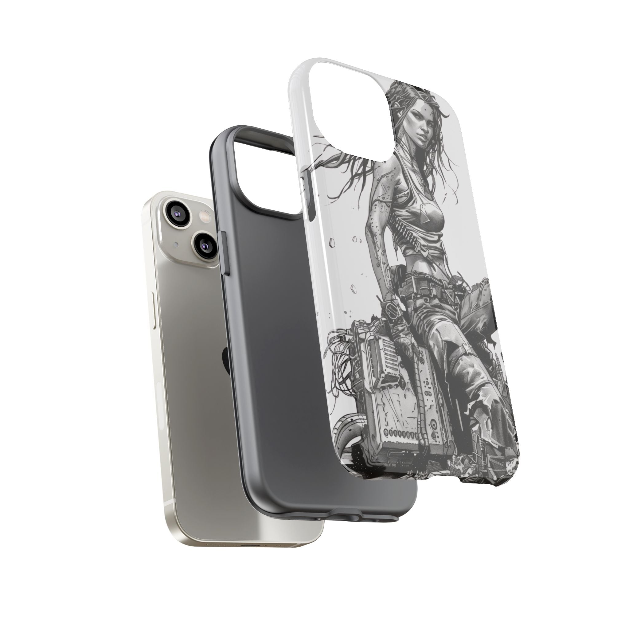 Tough Phone Case — Post-Apocalyptic Warrior
