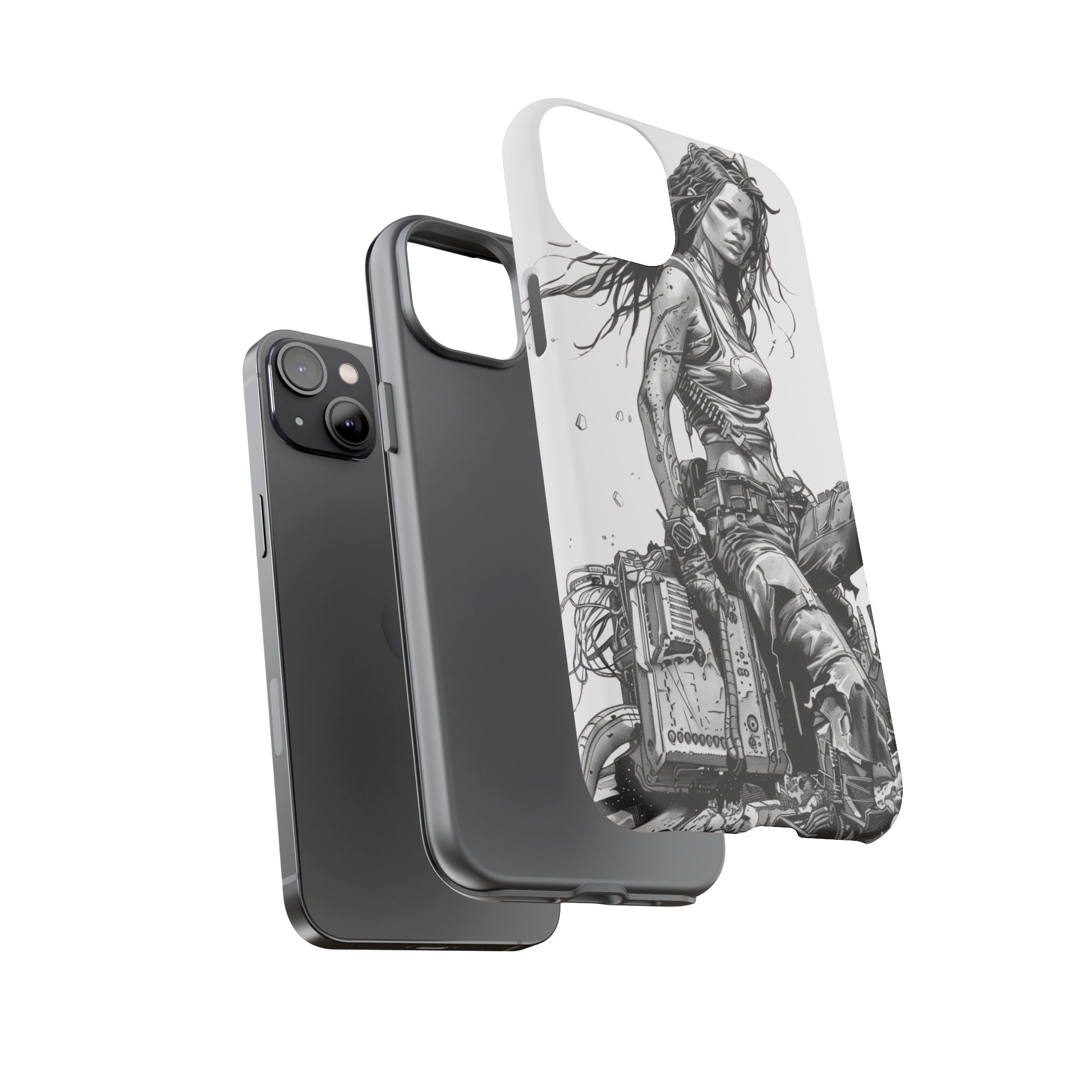 Tough Phone Case — Post-Apocalyptic Warrior