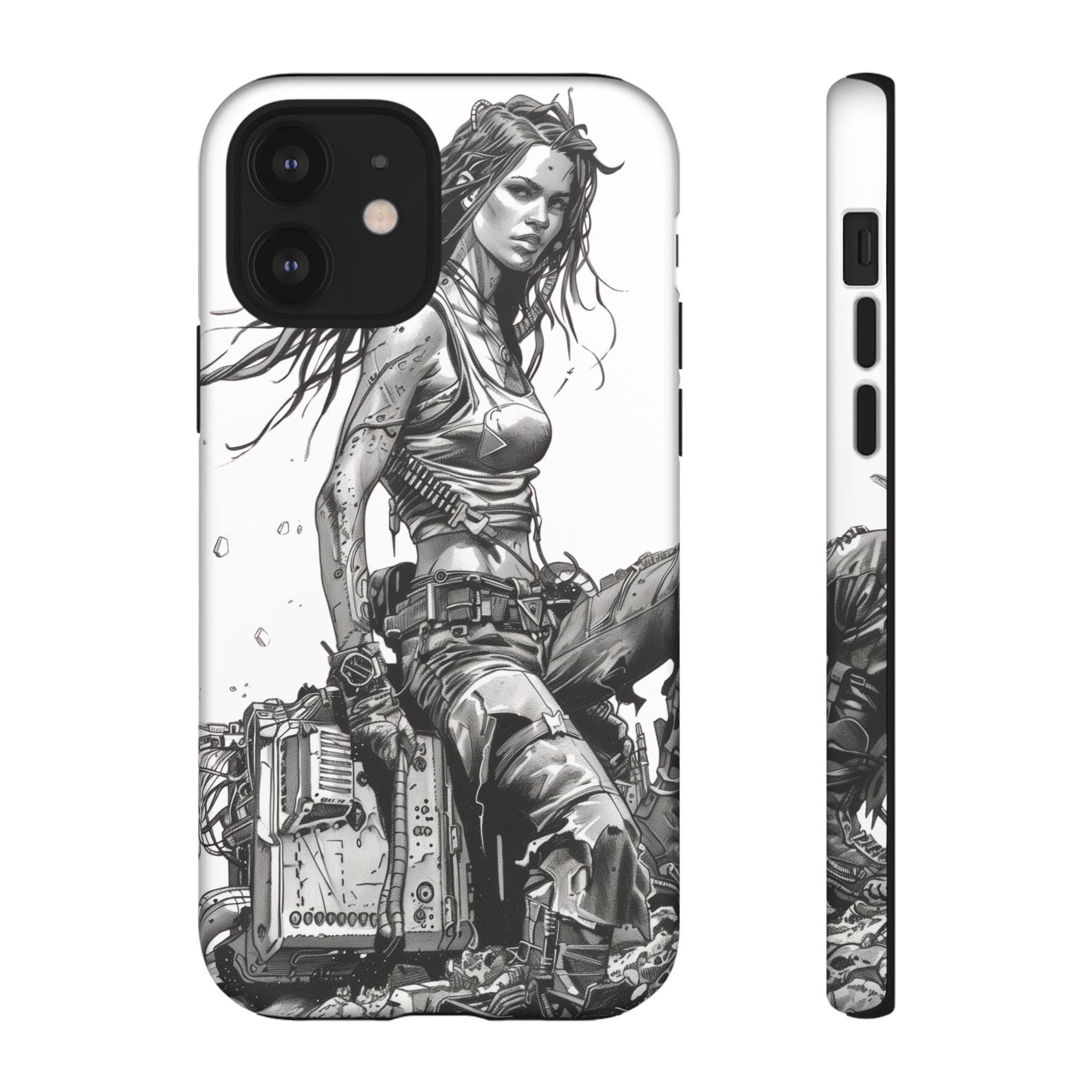 Tough Phone Case — Post-Apocalyptic Warrior