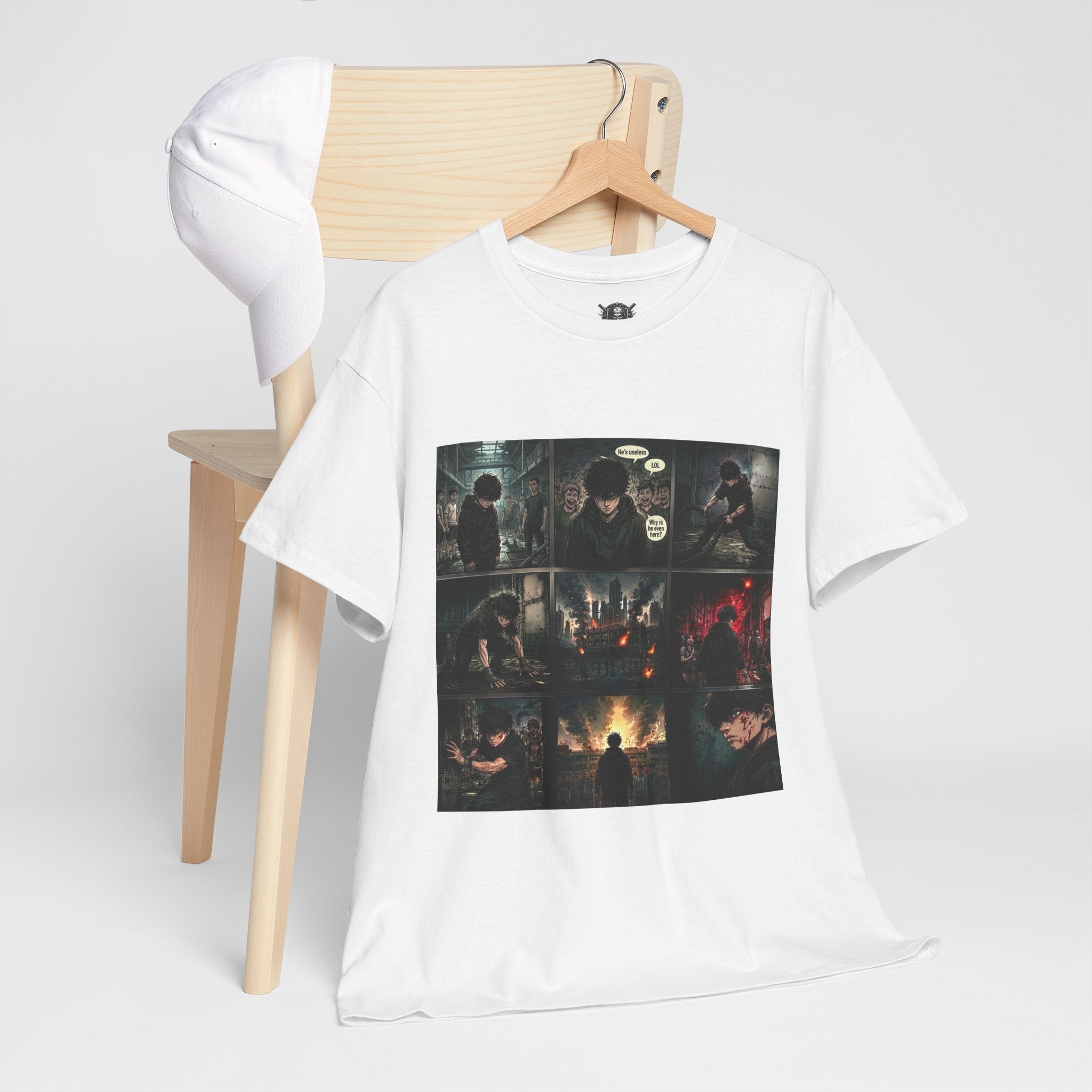 Graphic Tee — Picked Last Photo Panel Shirt