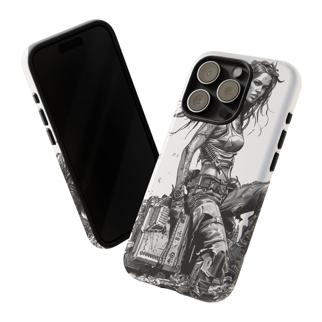 Tough Phone Case — Post-Apocalyptic Warrior