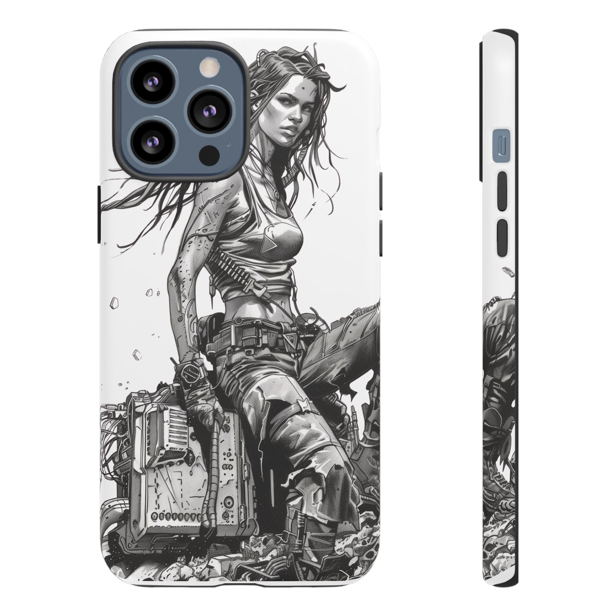 Tough Phone Case — Post-Apocalyptic Warrior