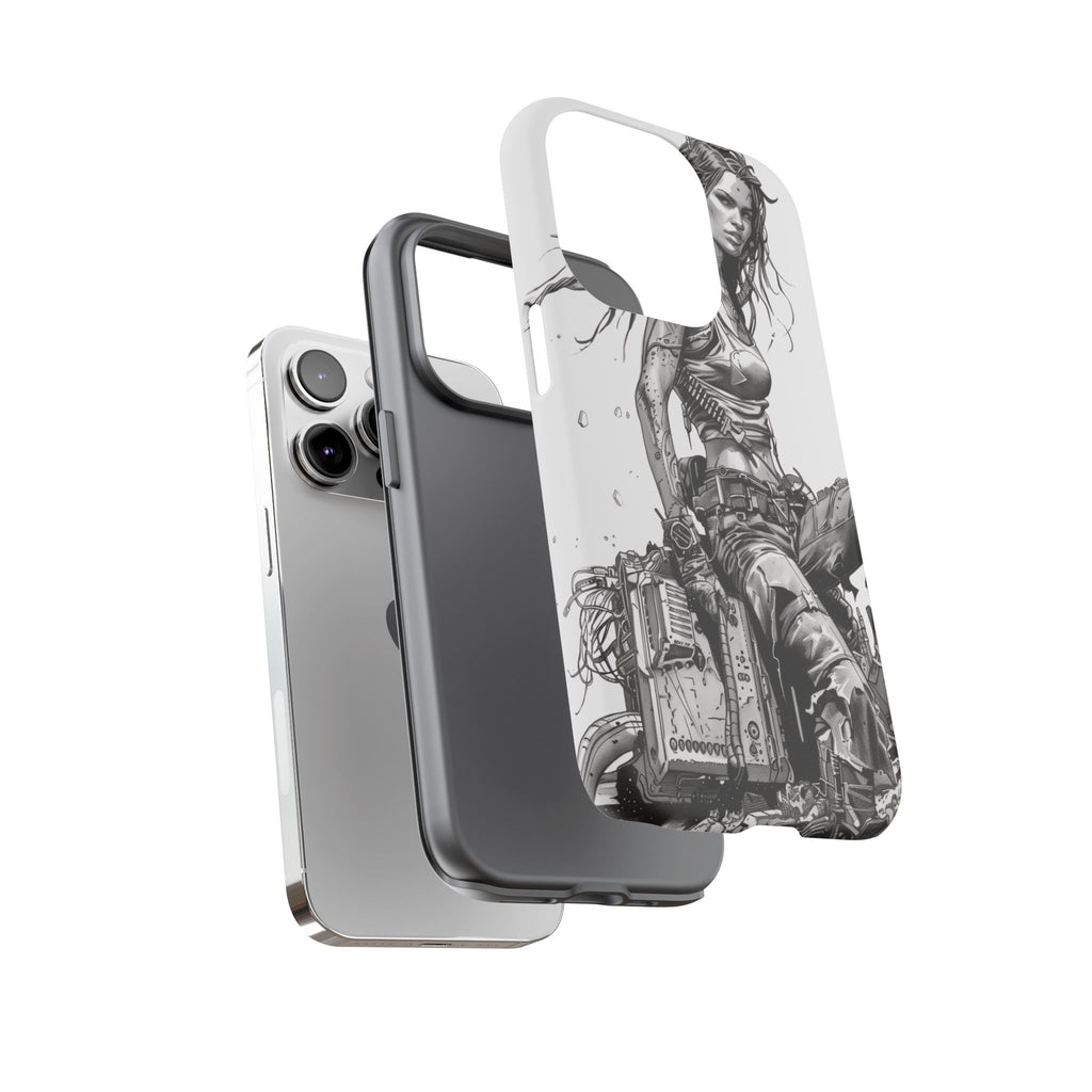 Tough Phone Case — Post-Apocalyptic Warrior