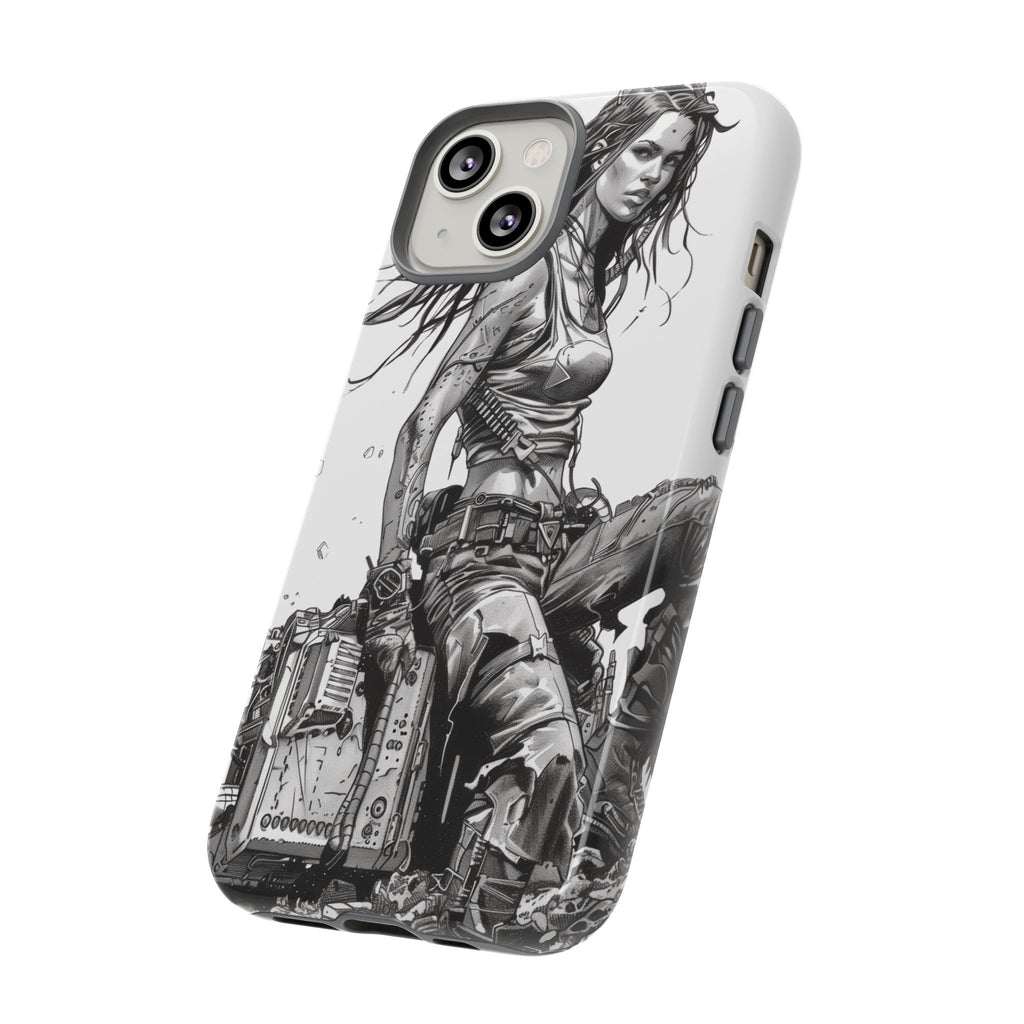 Tough Phone Case — Post-Apocalyptic Warrior