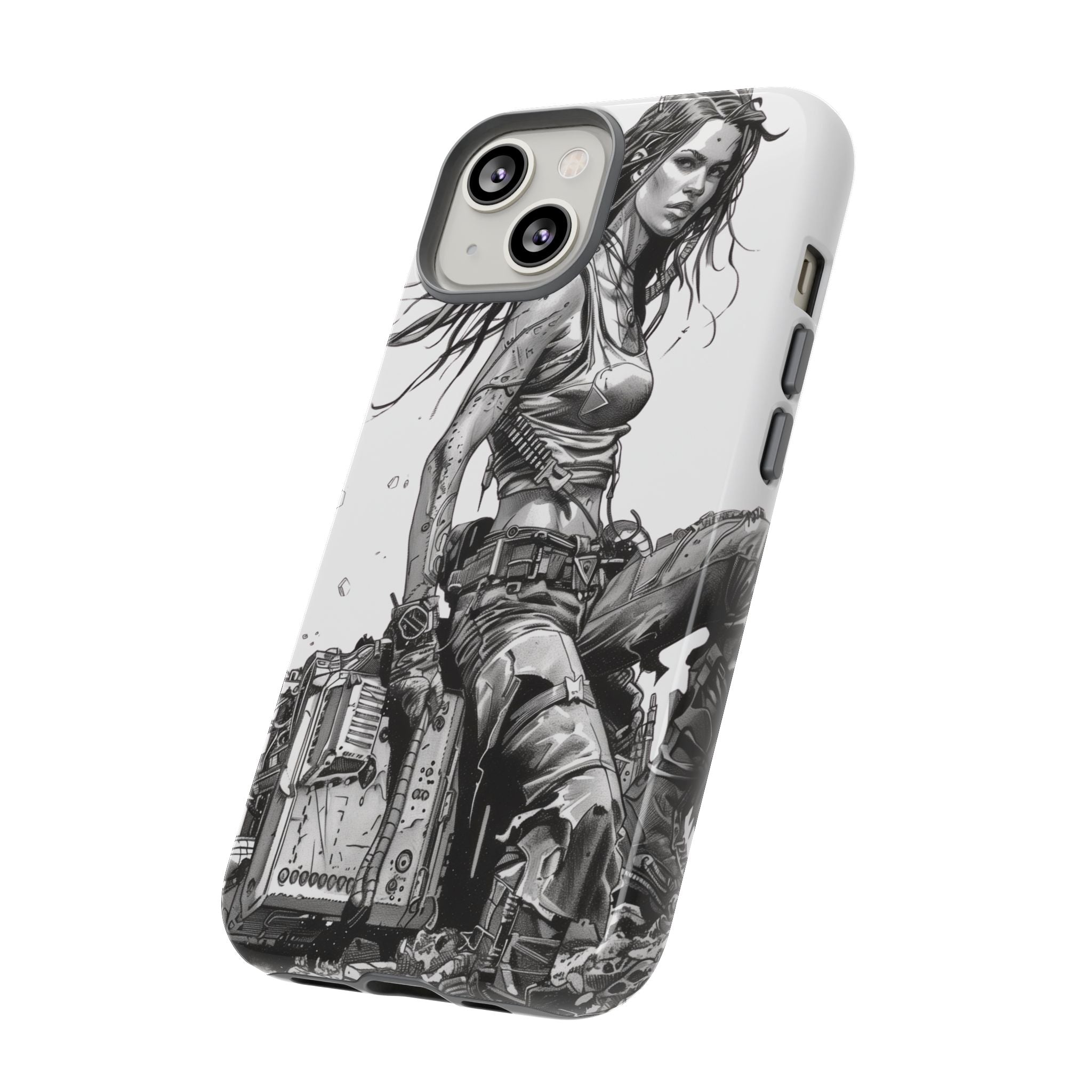 Tough Phone Case — Post-Apocalyptic Warrior