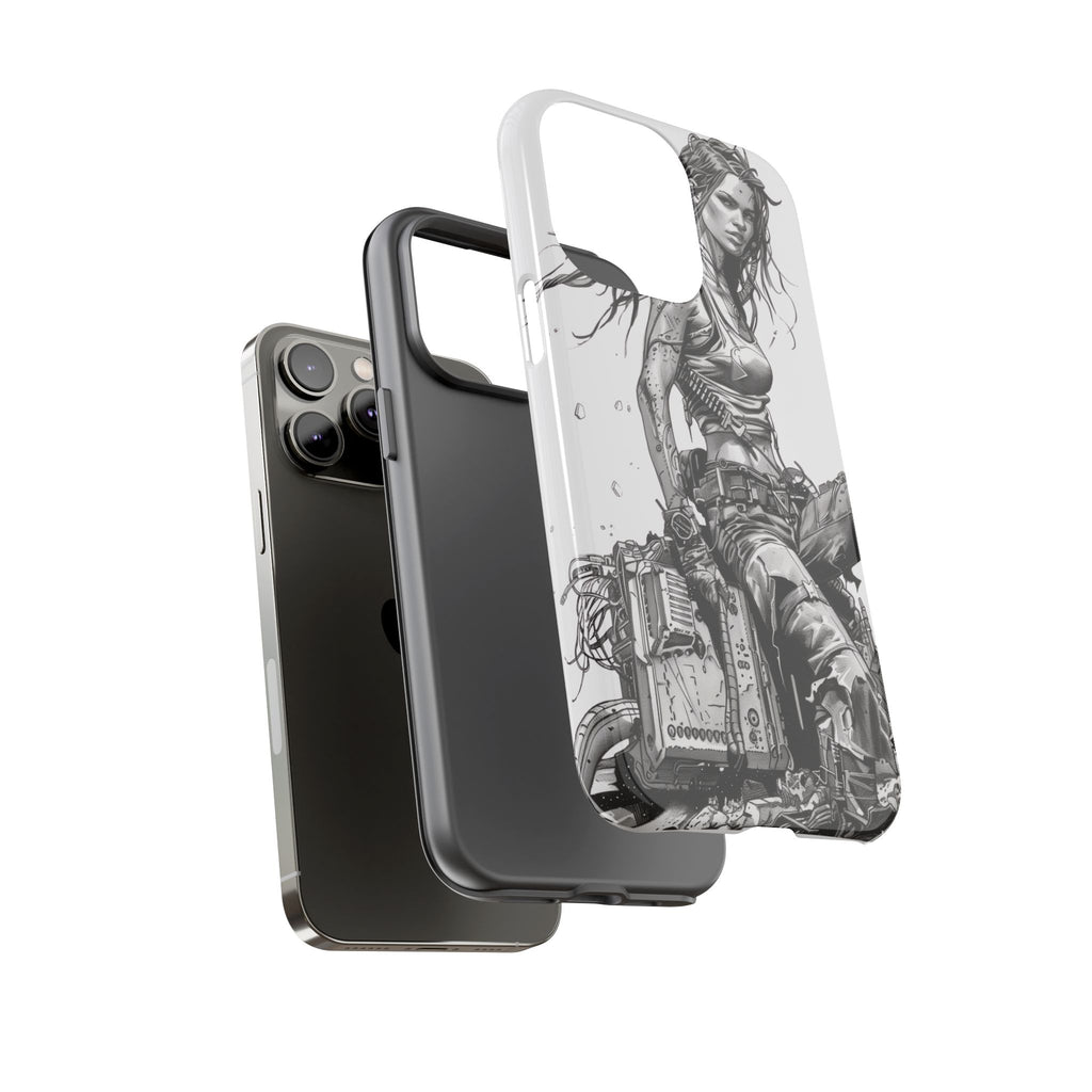 Tough Phone Case — Post-Apocalyptic Warrior