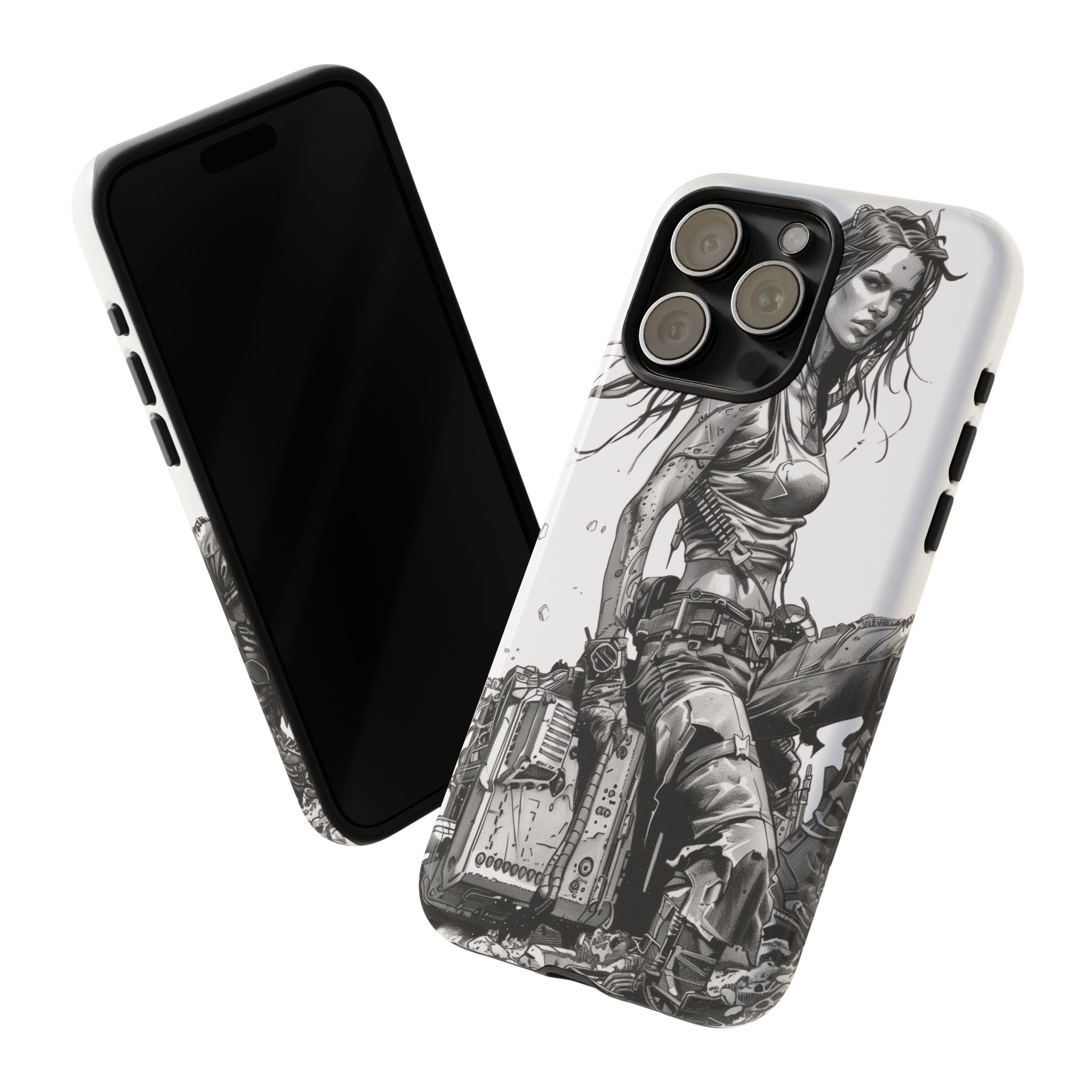 Tough Phone Case — Post-Apocalyptic Warrior