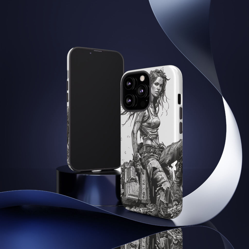 Tough Phone Case — Post-Apocalyptic Warrior