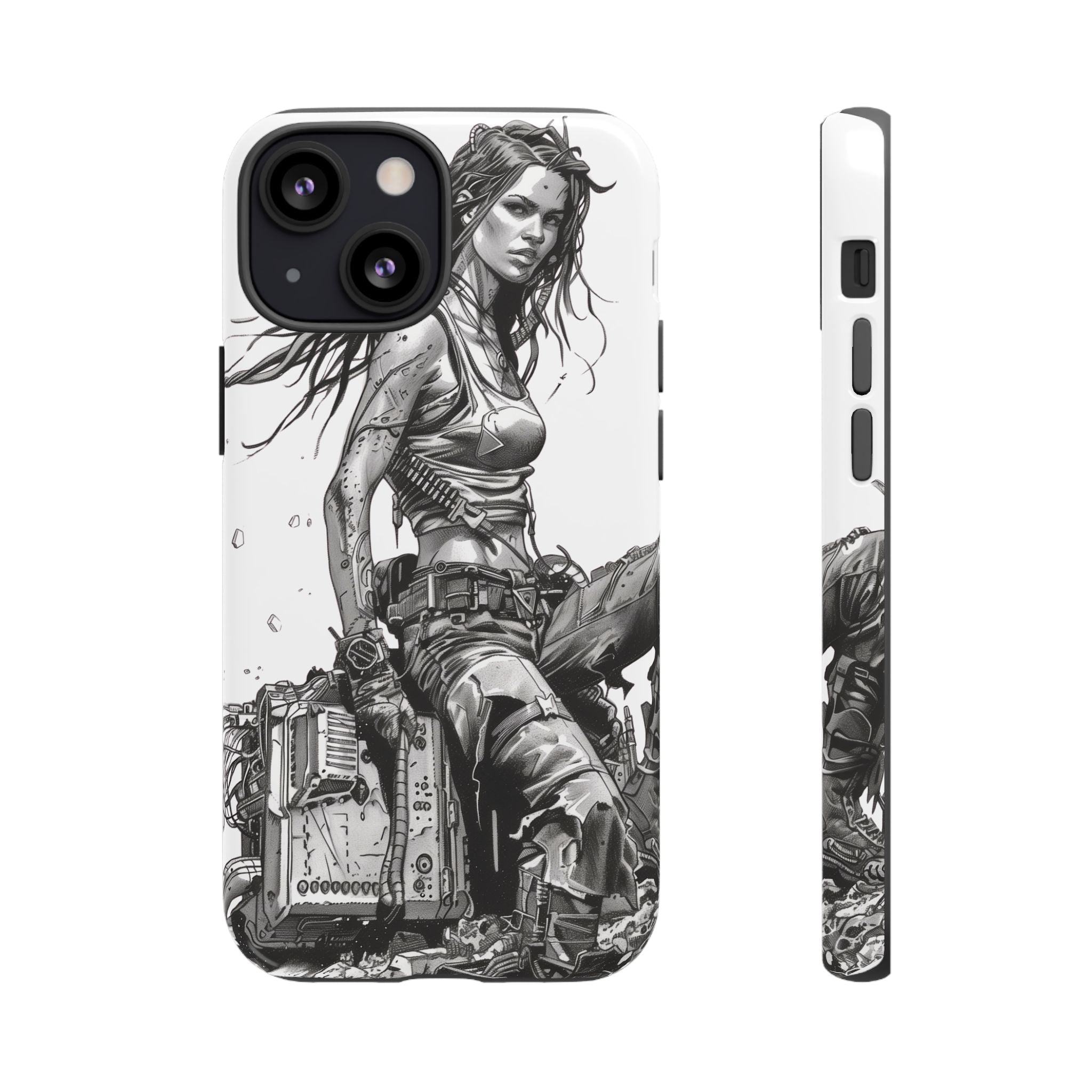 Tough Phone Case — Post-Apocalyptic Warrior
