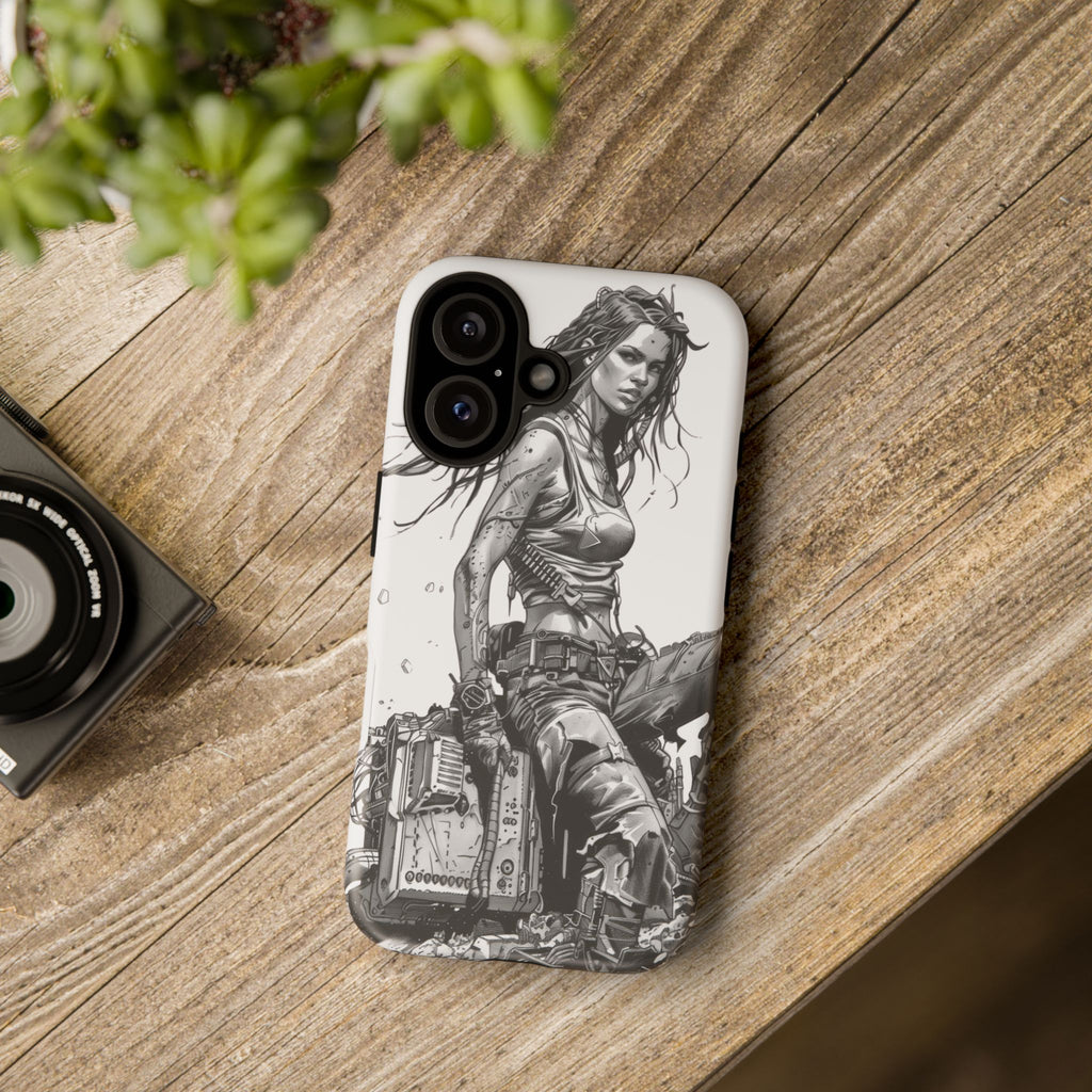 Tough Phone Case — Post-Apocalyptic Warrior