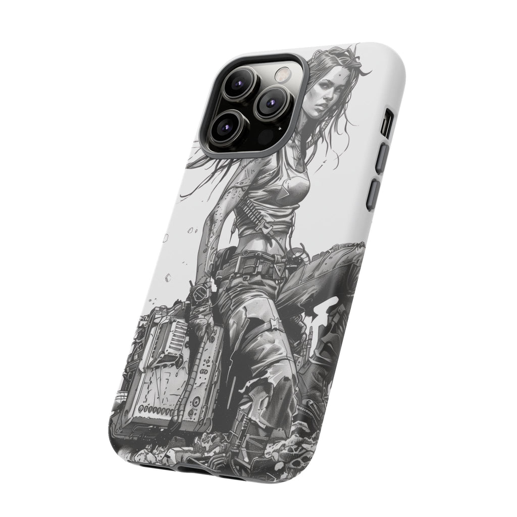 Tough Phone Case — Post-Apocalyptic Warrior