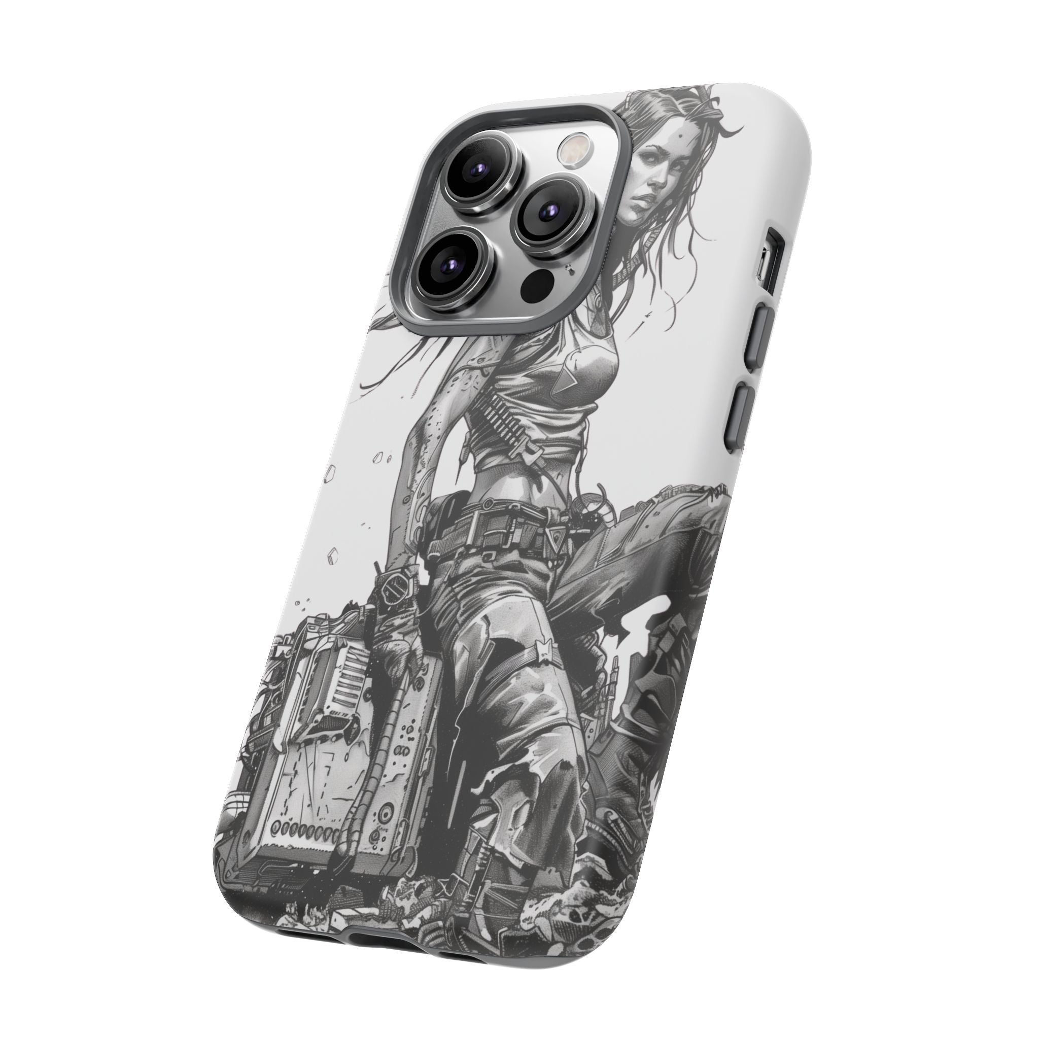 Tough Phone Case — Post-Apocalyptic Warrior