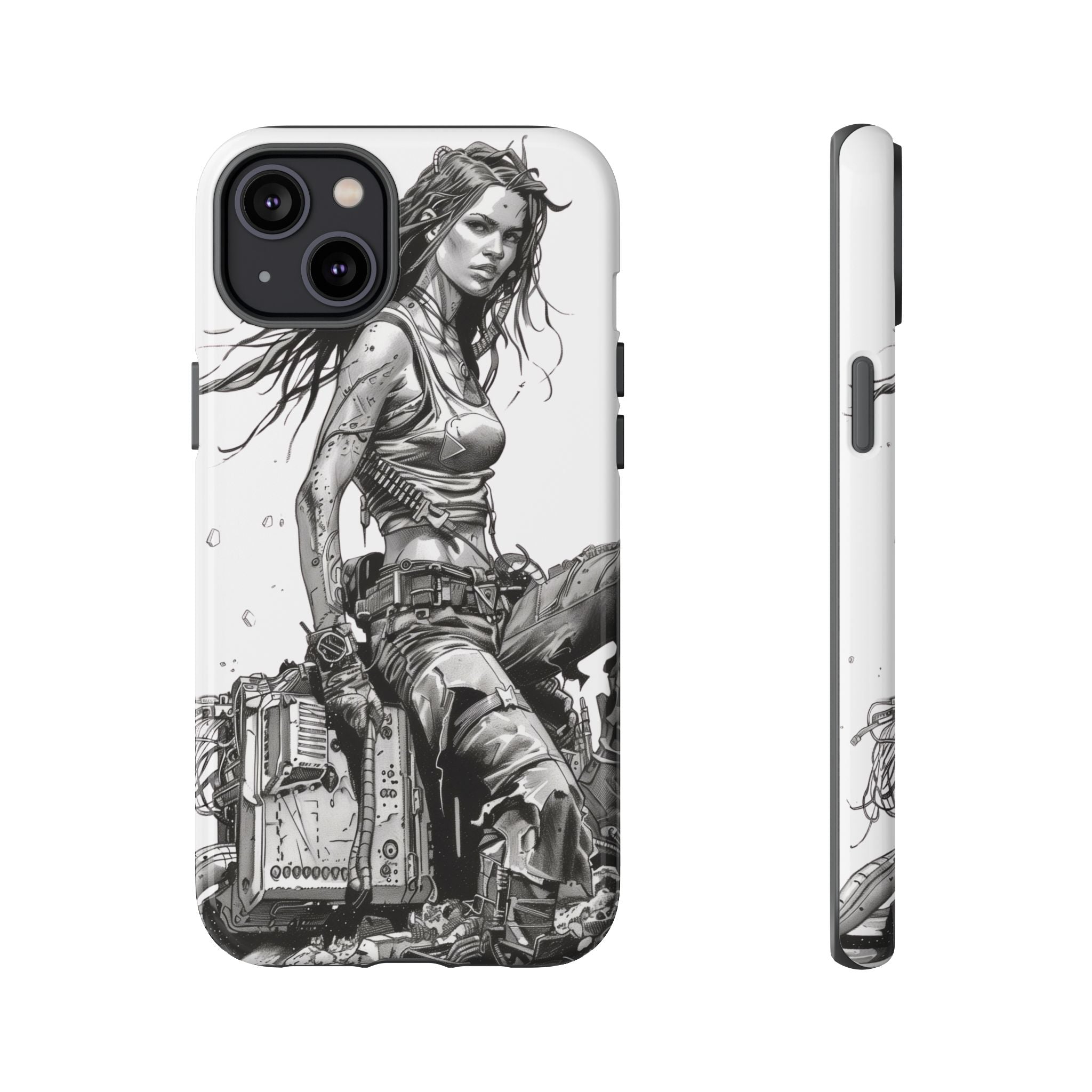 Tough Phone Case — Post-Apocalyptic Warrior